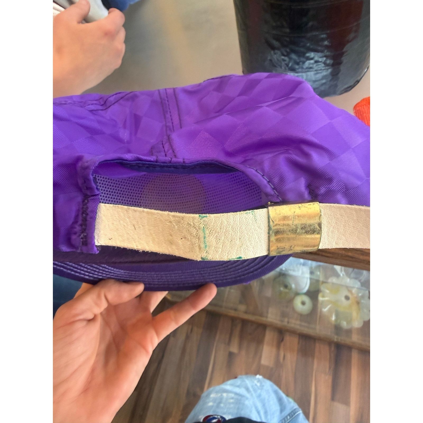 Other Denver International Airport Construction Purple Strap Back Size ONE SIZE - 6 Thumbnail