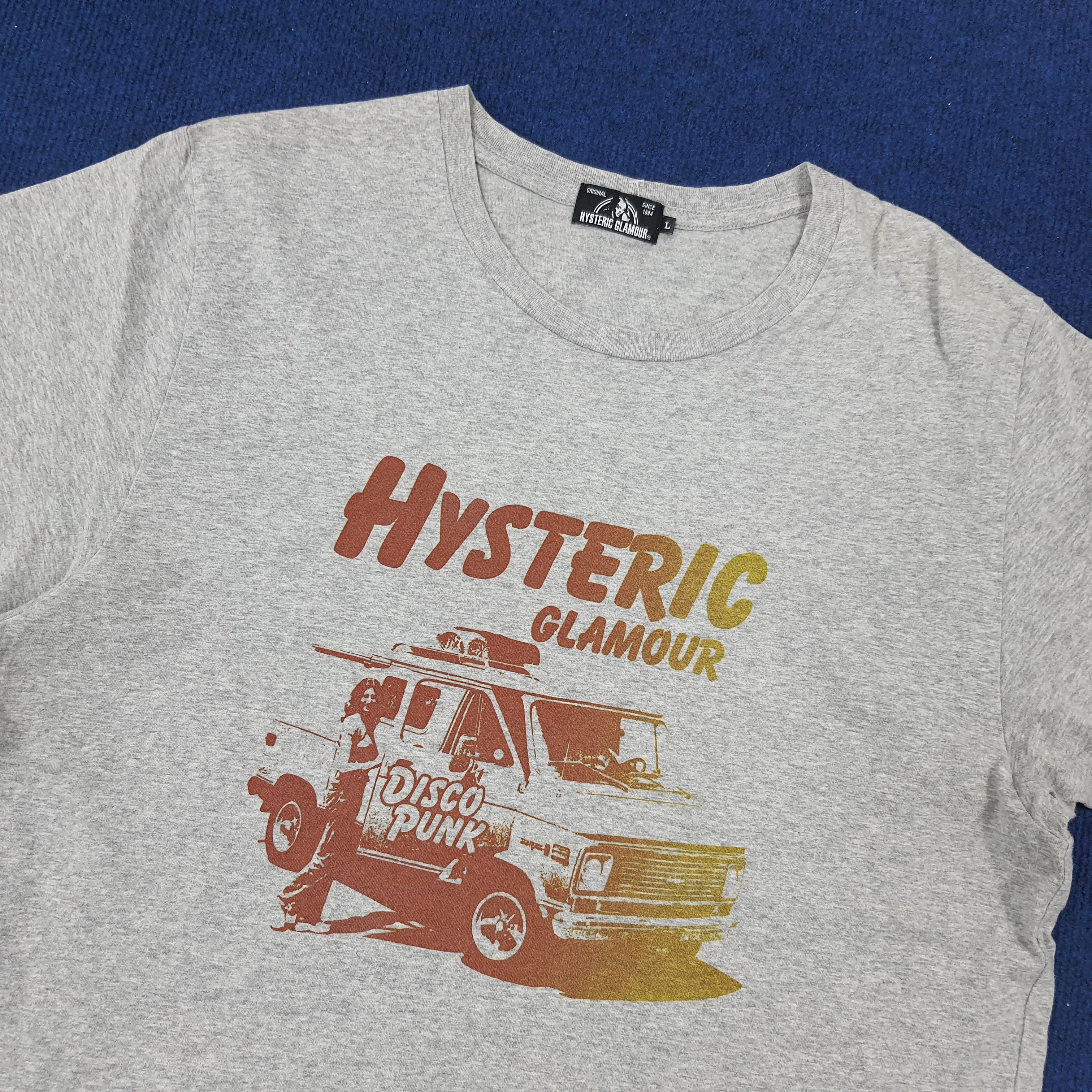 Hysteric Glamour × Japanese Brand × Vintage Vintage Hysteric Glamour Disco Punk Japanese Brand Tshirt Size US M / EU 48-50 / 2 - 2 Thumbnail