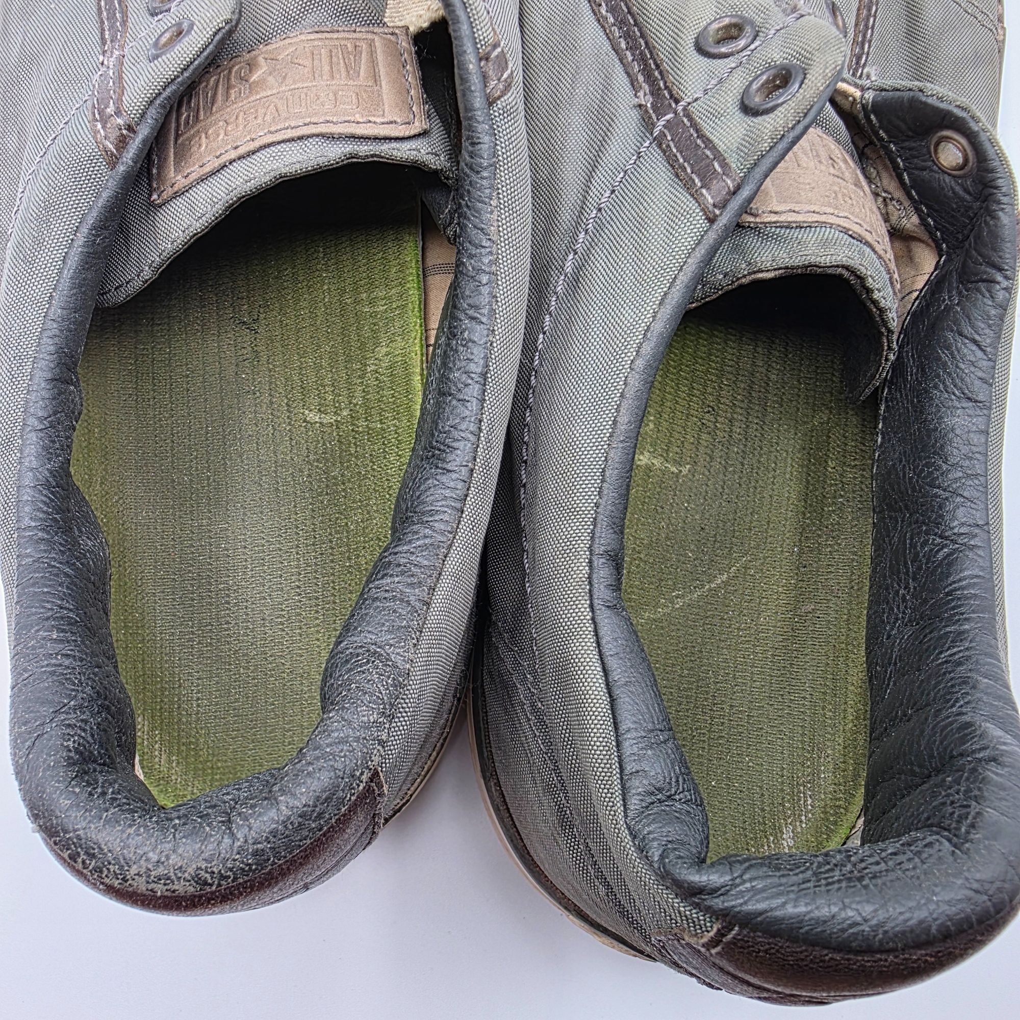 Converse × John Varvatos Converse x John Varvatos Mens Size 11 Nickel Gray Shoes Casu Size US 11 / EU 44 - 9 Thumbnail