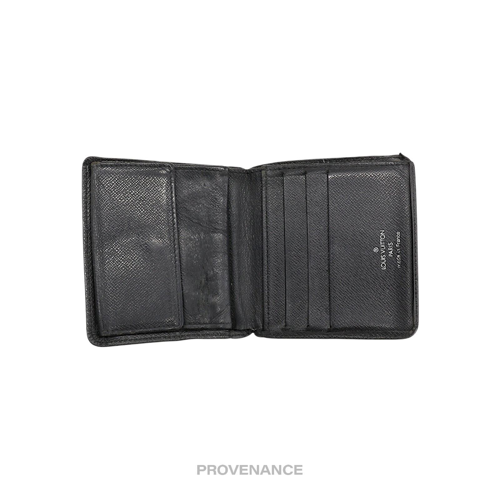Louis Vuitton 🔴 Louis Vuitton Bifold Wallet - Taiga Ardoise Leather Size ONE SIZE - 3 Thumbnail