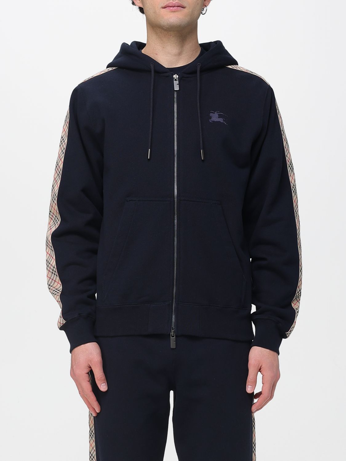Burberry Burberry Sweatshirt Men Navy Size US M / EU 48-50 / 2 - 1 Thumbnail