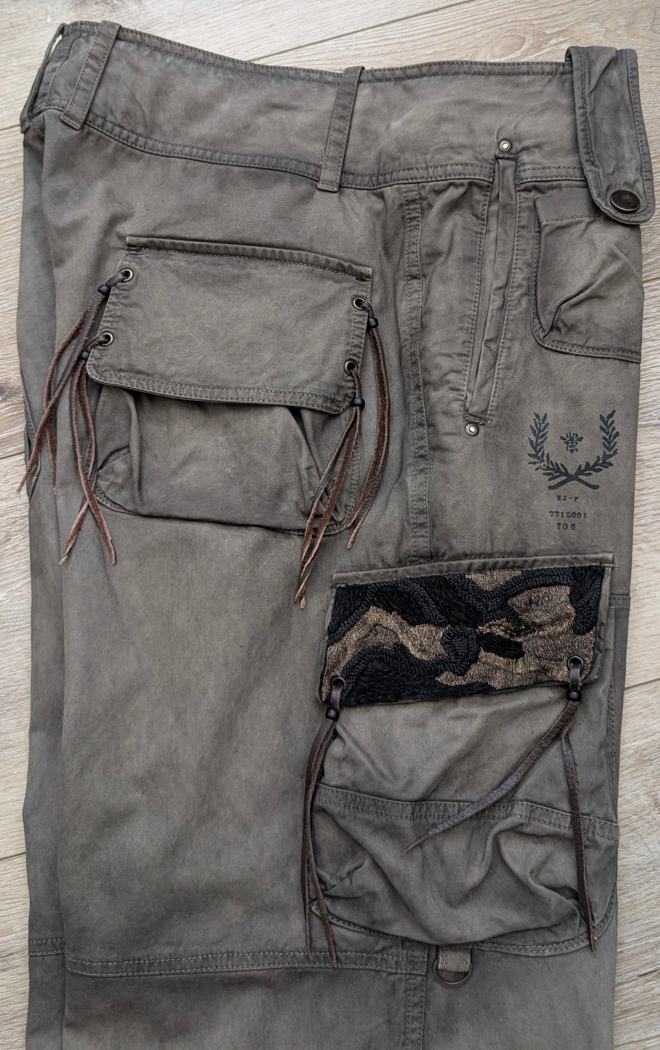 Kiminori Morishita Kiminori Morishita Cargo Pant w/ Deer Tassels Size US 36 / EU 52 - 4 Thumbnail