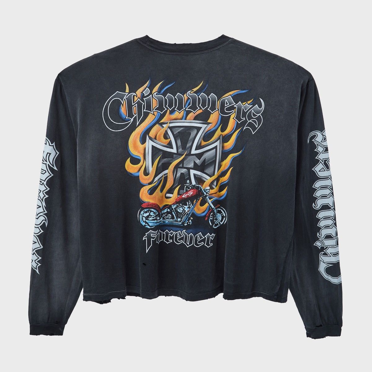 HMDD HMDD Biker Longsleeve Tee Size US XL / EU 56 / 4 - 2 Thumbnail