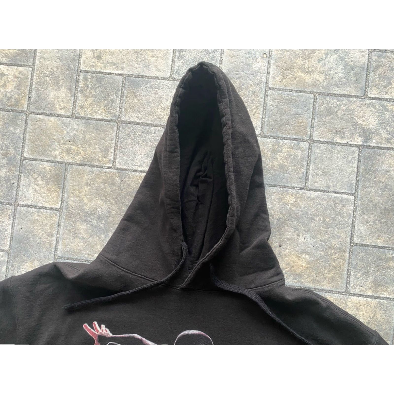 Tultex VINTAGE Into The Spider-Verse MENS LARGE Black Tultex Hoodie Marvel Spider-Man 2019 Mens L Spider-Man Hoodie Size US L / EU 52-54 / 3 - 5 Thumbnail
