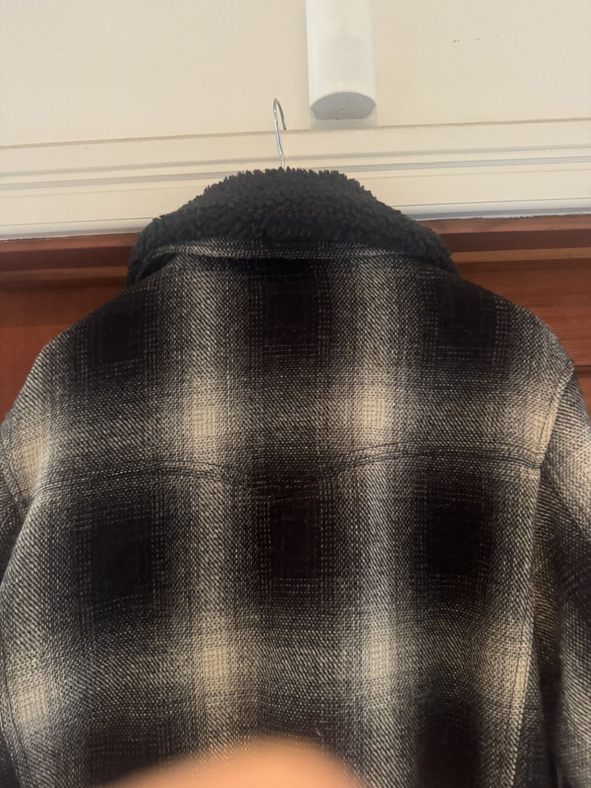 Frye Frye Dylan Shadow Plaid Wool Bomber Jacket Size US M / EU 48-50 / 2 - 6 Thumbnail