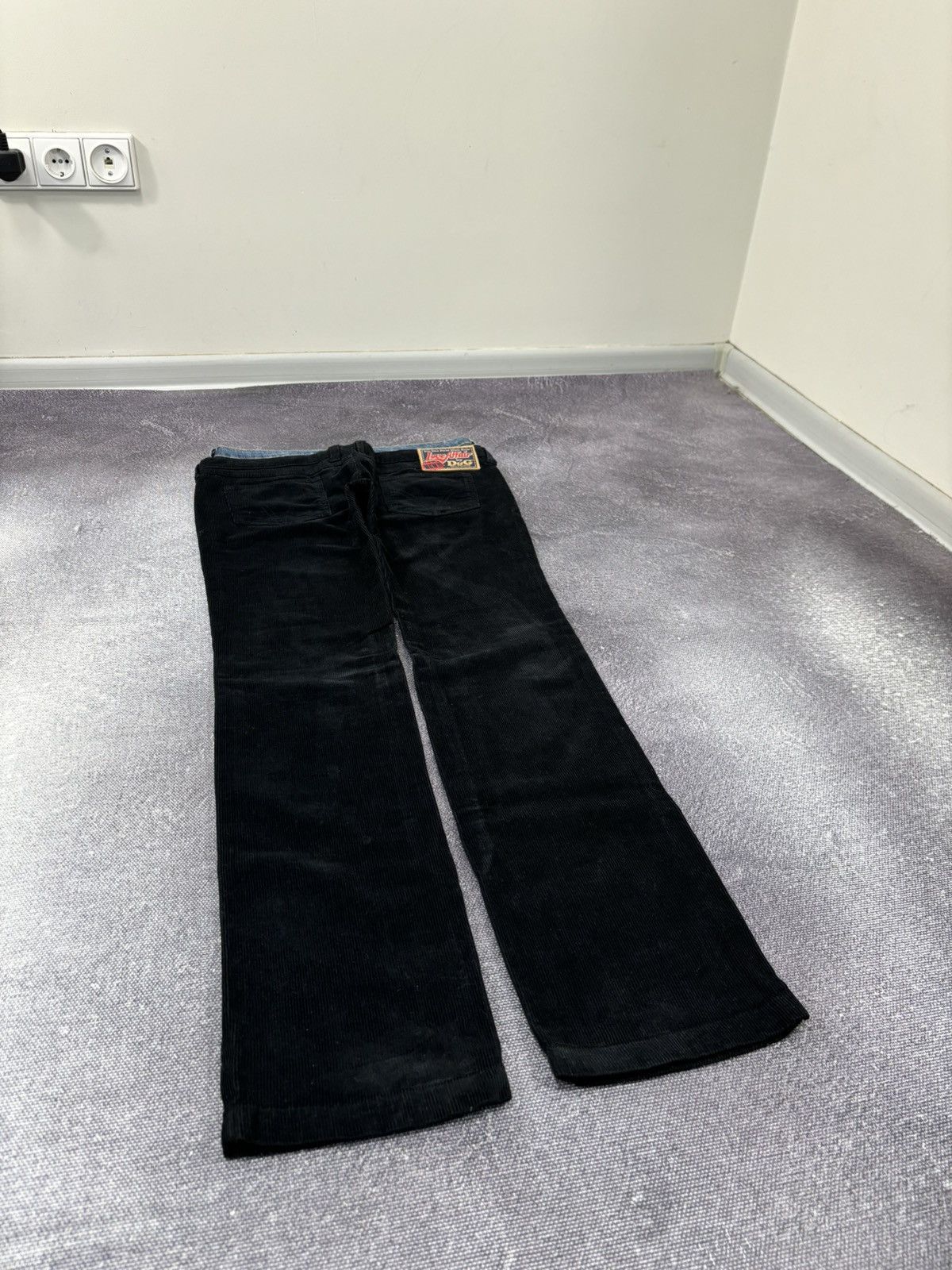 Dolce & Gabbana Vintage Dolce & Gabbana Lovely Women’s Black Corduroy Jeans Size 27" / US 4 / IT 40 - 15 Thumbnail