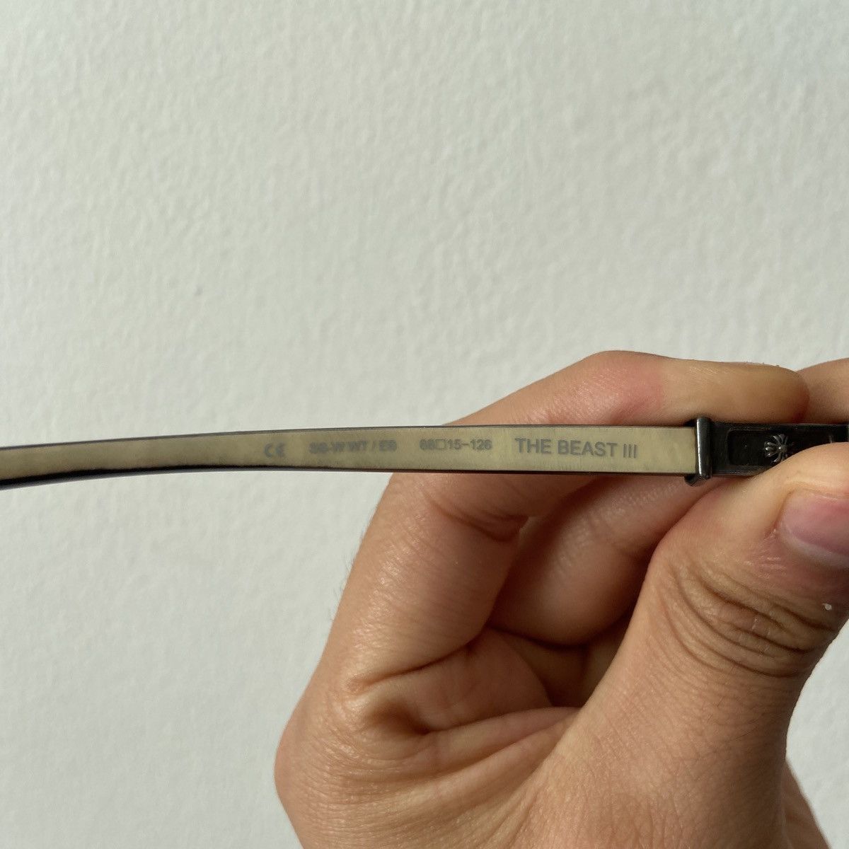 Chrome Hearts Chrome Hearts The Beast 3 Sunglasses Size ONE SIZE - 19 Thumbnail