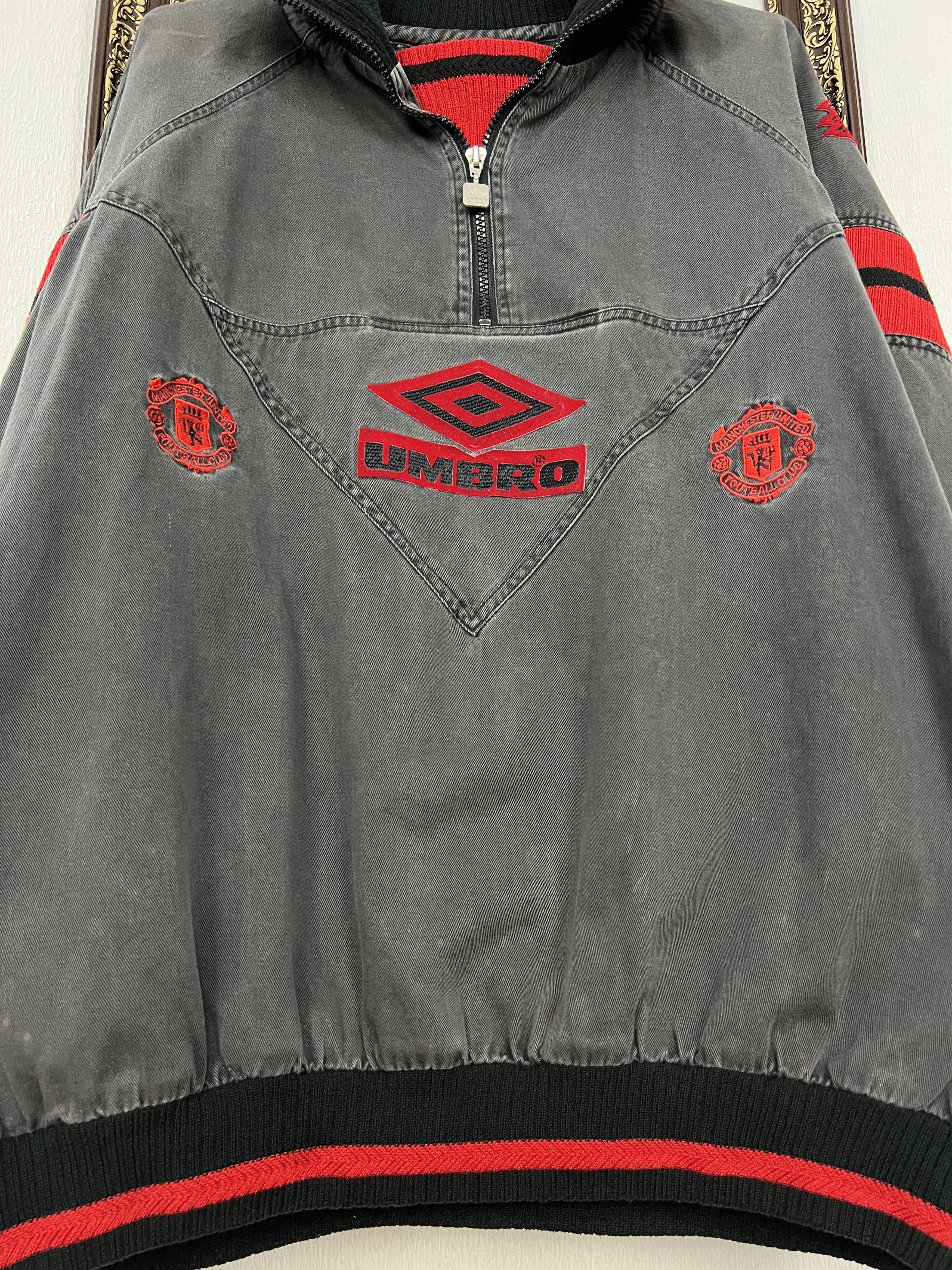 Umbro Vintage 90's Umbro Manchester United Football Sweatshirt Size US XL / EU 56 / 4 - 8 Thumbnail