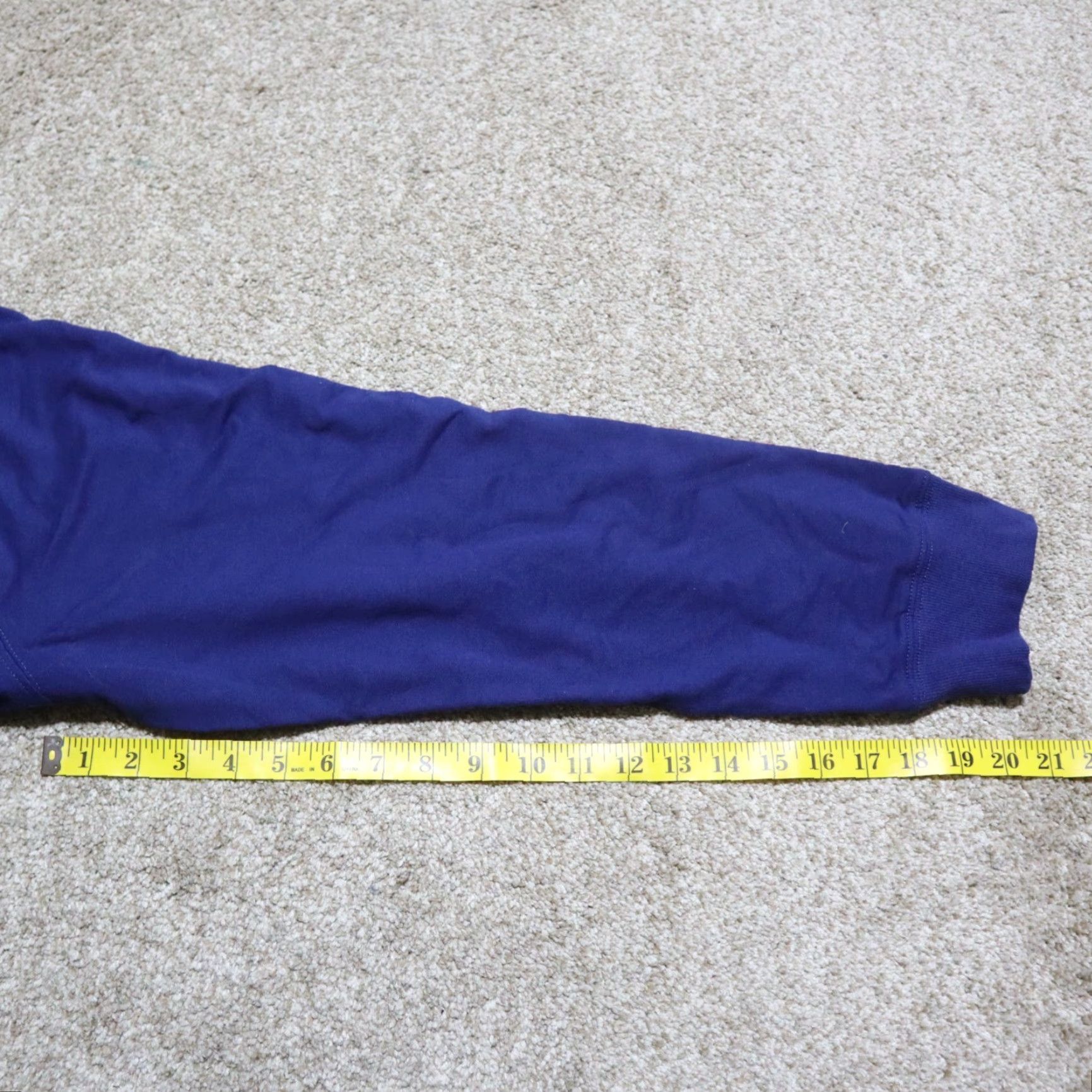 Vintage Let's Go Brandon Blue Sweater Men XL Hoodie Funny Gift Size US XL / EU 56 / 4 - 7 Thumbnail