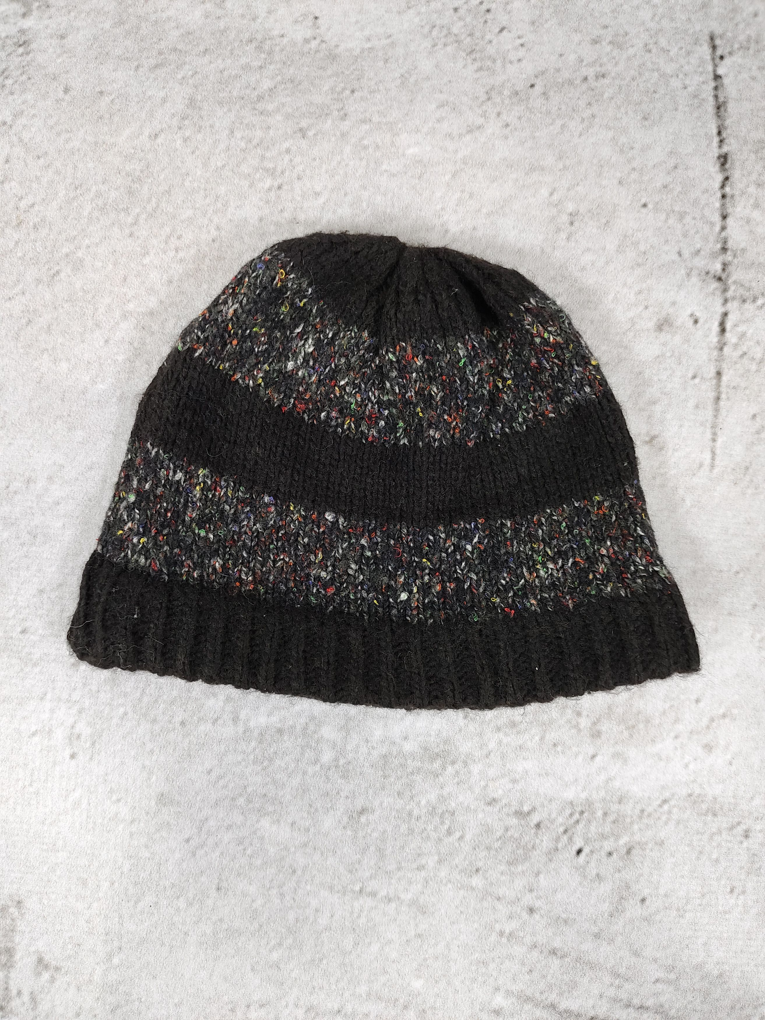 Yohji Yamamoto S’ACSNY Y’s Accs Yohji Yamamoto Nep Knit Wool Blend Beanie Size ONE SIZE - 5 Thumbnail