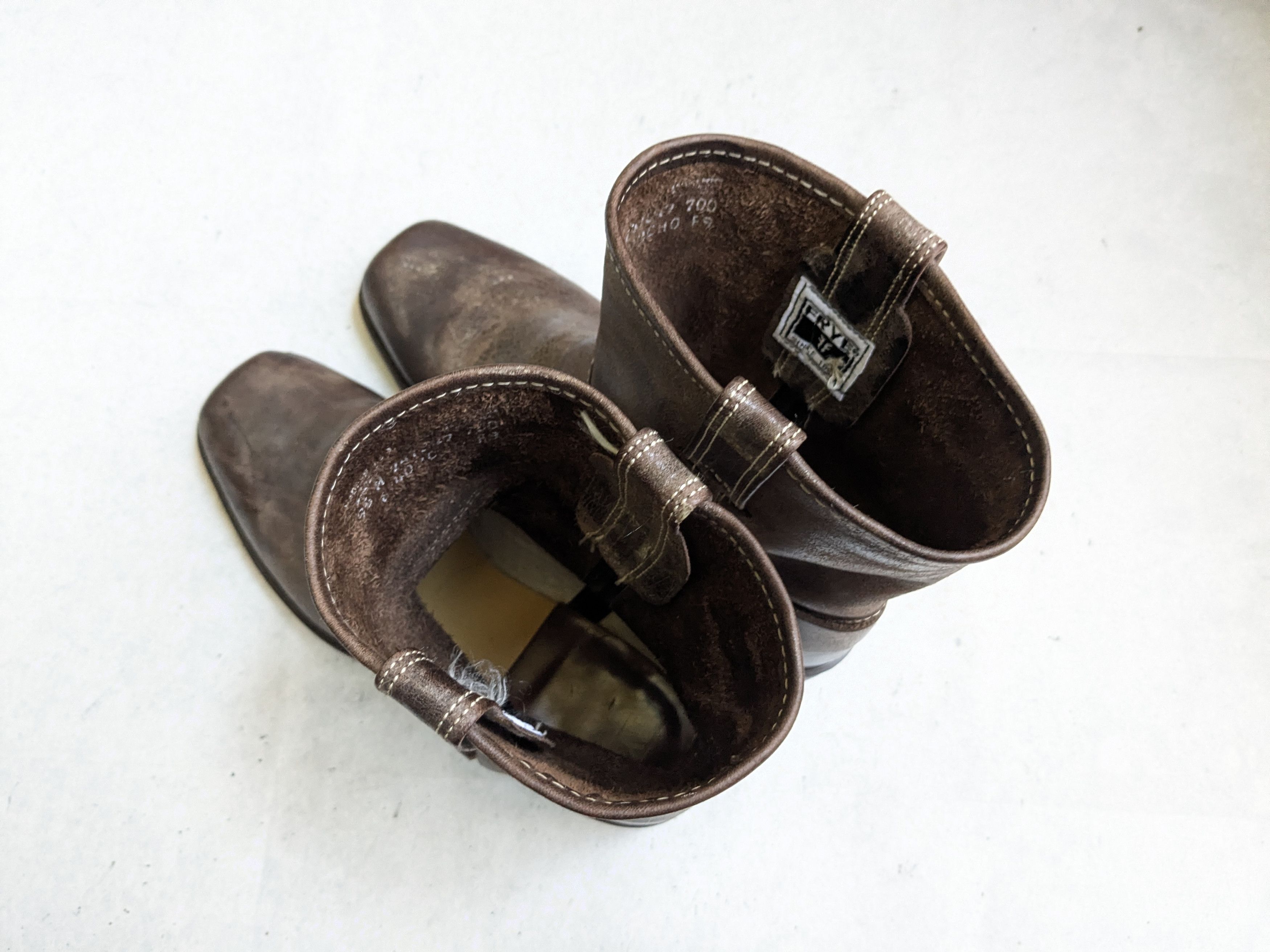 Frye Frye Harness Boots Brown 9.5 M Leather Size US 9.5 / EU 42-43 - 14 Thumbnail