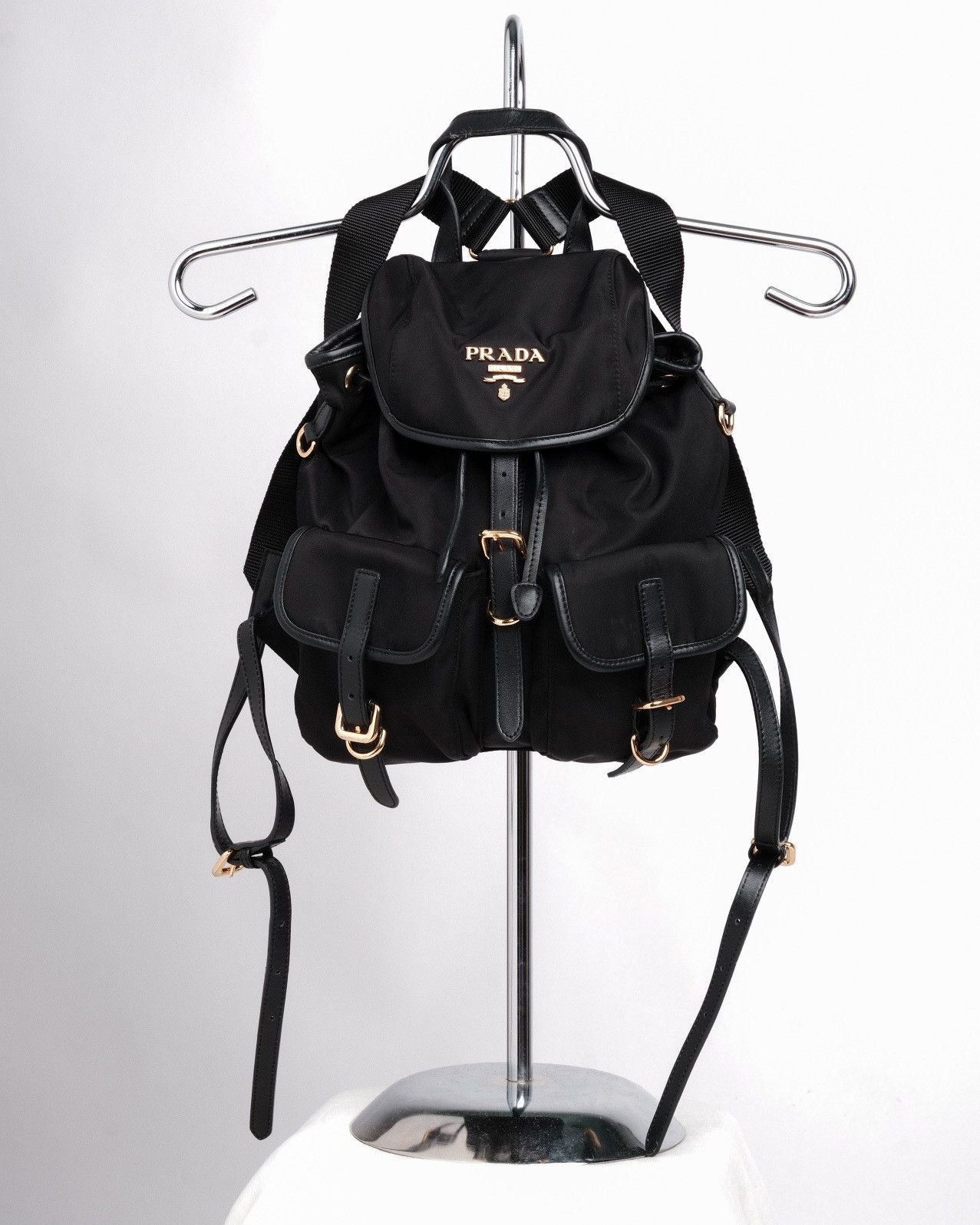 Prada PRADA Nylon Backpack Size ONE SIZE - 1 Thumbnail