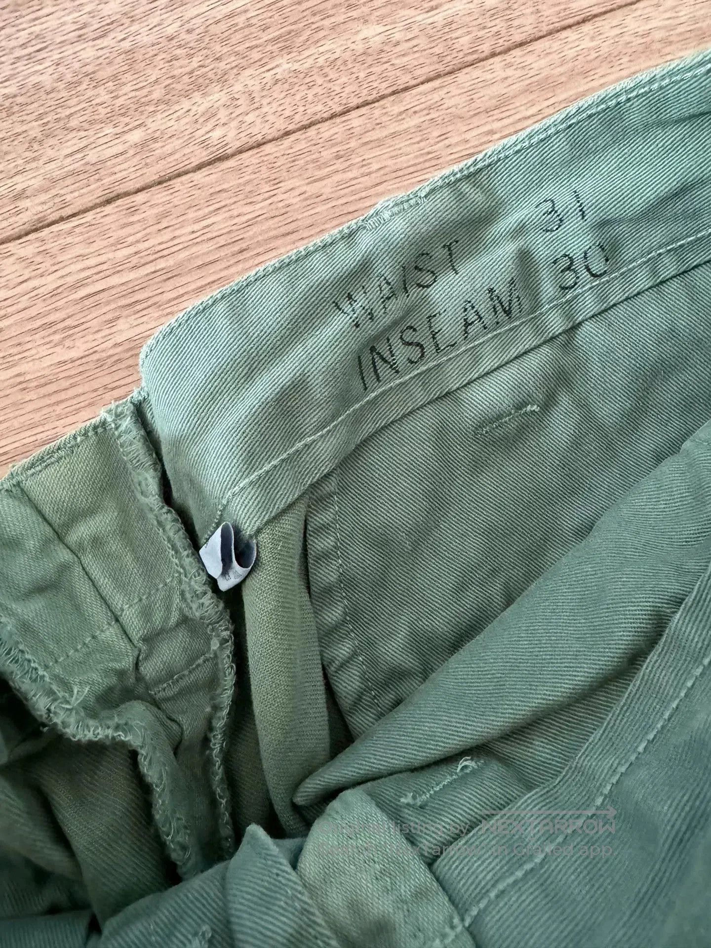 RRL Ralph Lauren vintage rrl washed officer pants. Size US 31 - 4 Thumbnail