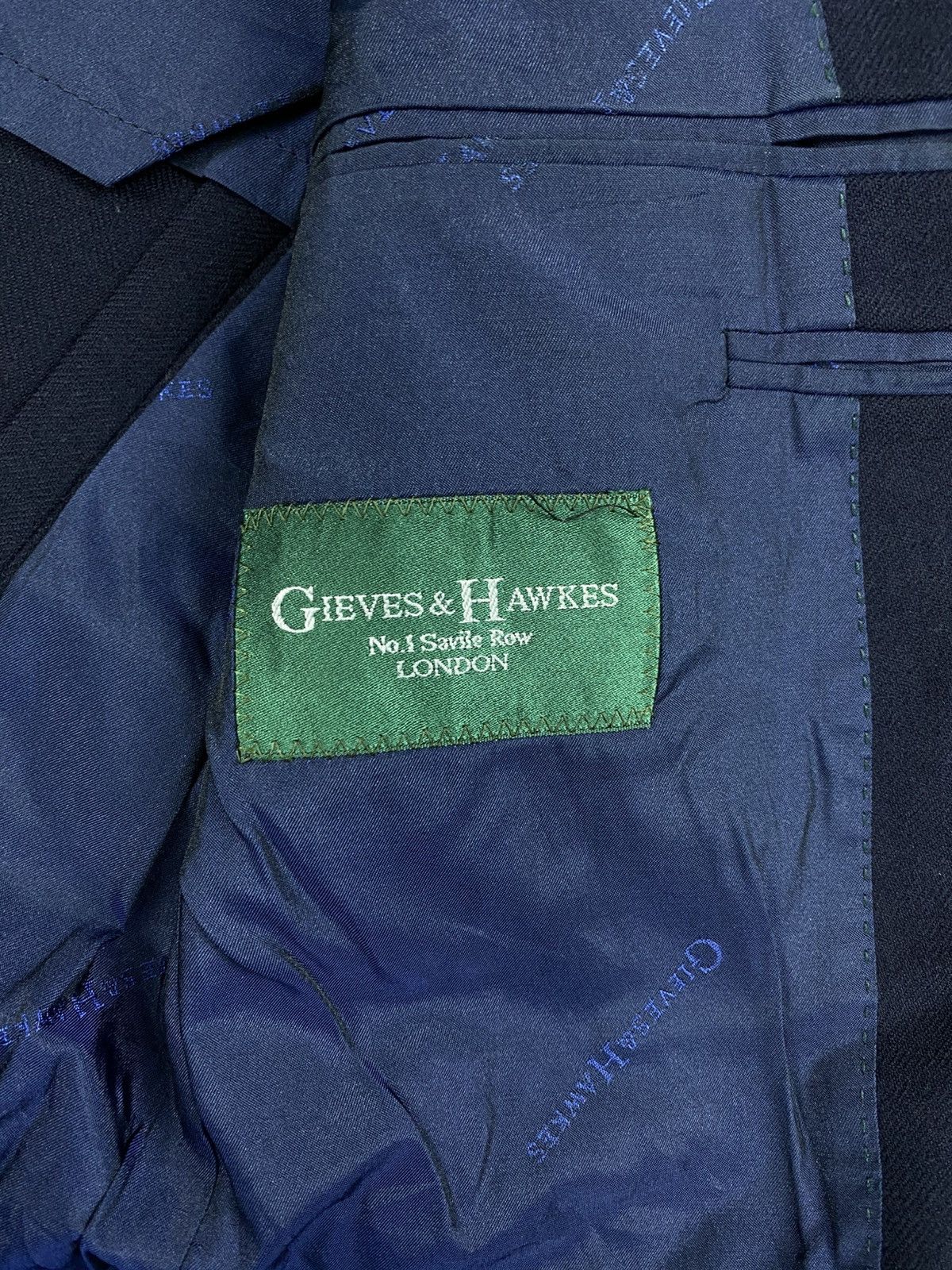 Gieves & Hawkes Vintage Gieves & Hawked Signature Collection Men’s Blazer Size US S / EU 44-46 / 1 - 9 Thumbnail