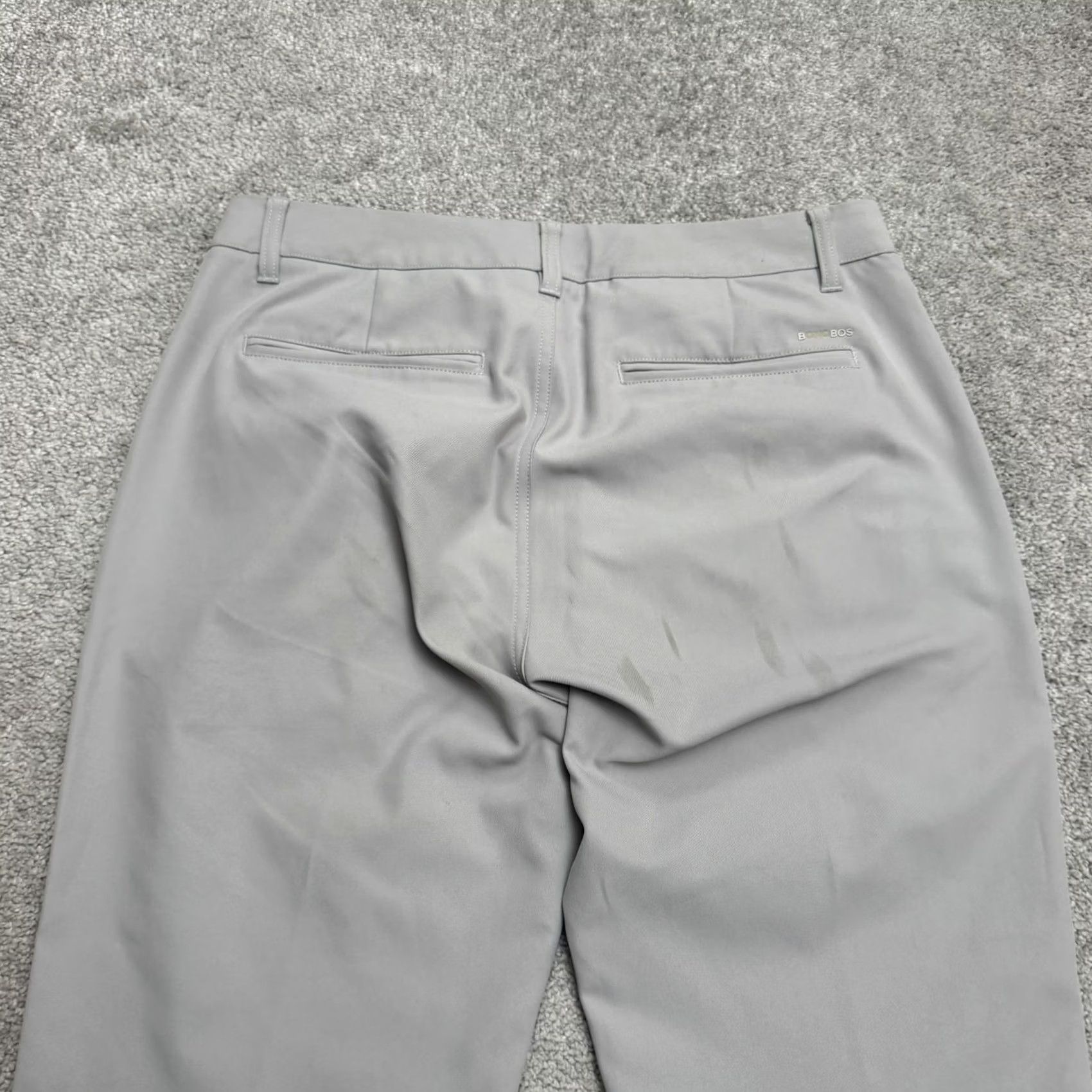 Bonobos Bonobos Mens Gray Slim Fit Straight Leg Golf Chino Pants 31x30 Size US 31 - 7 Thumbnail