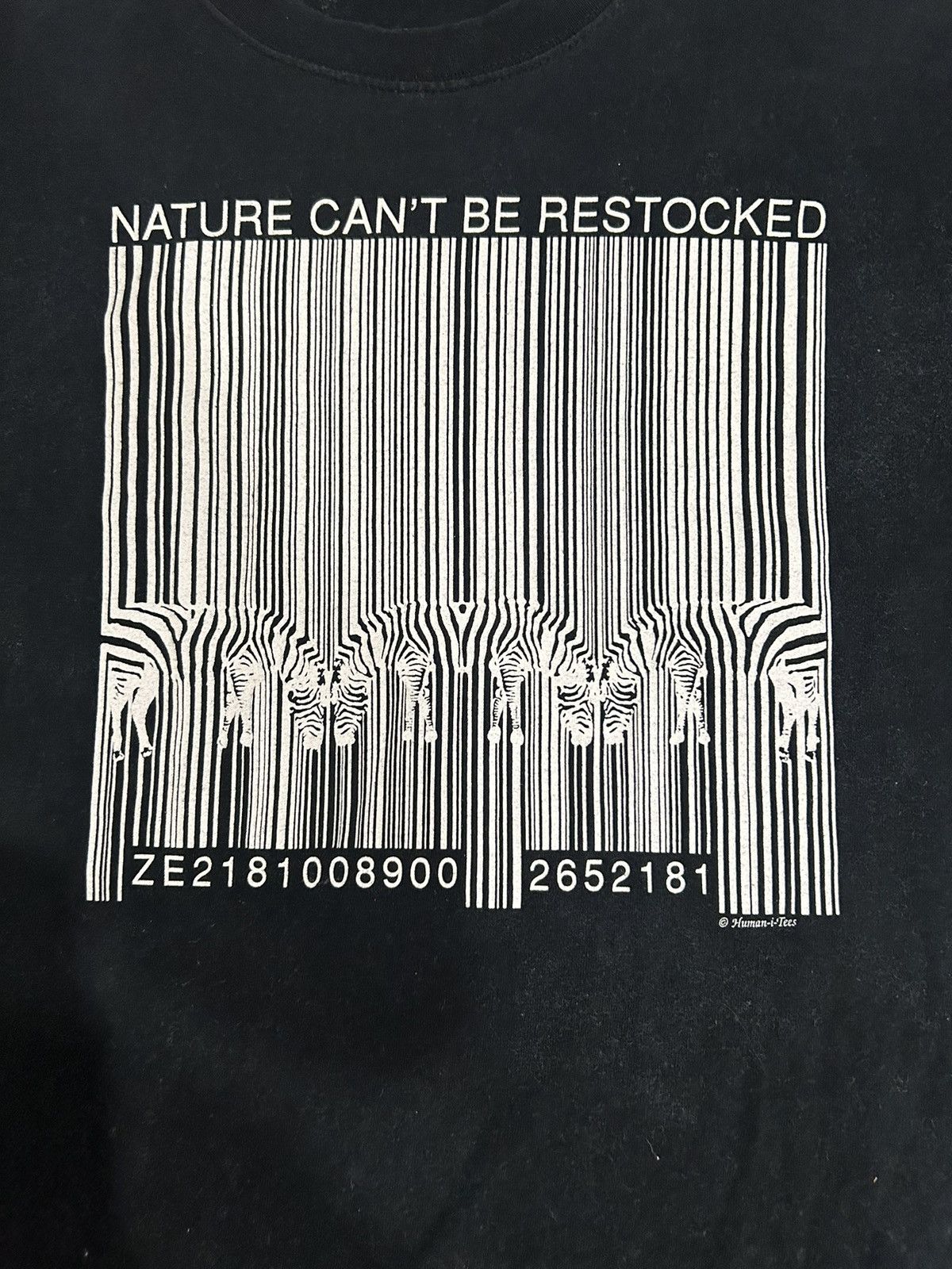 90S USA製 NATURE CANT BE RESTOCKED XL Vintage 90s NATURE CANT Be RESTOCKED Save Wildlife Love