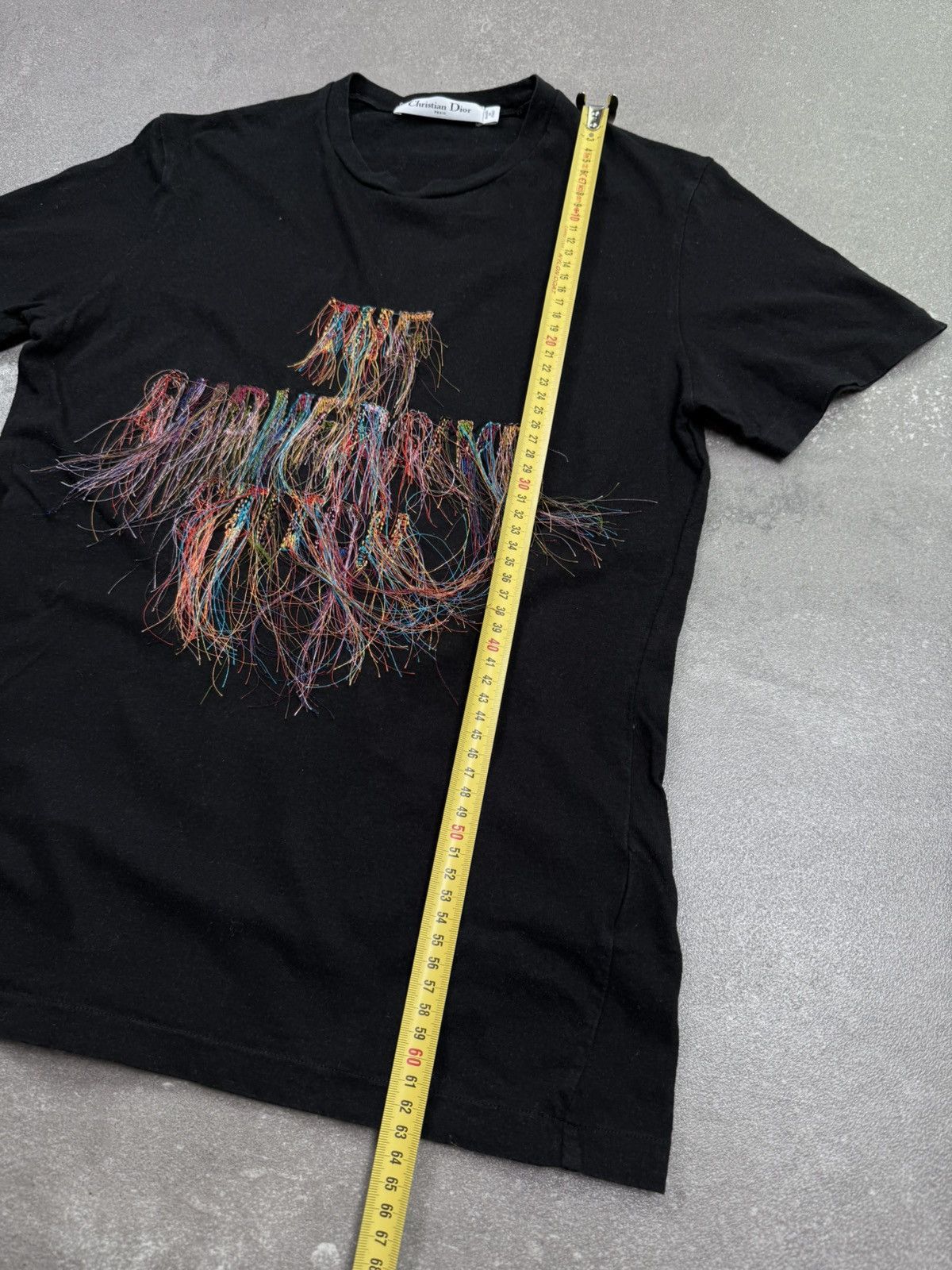 Dior × Vintage Christian Dior tshirt vintage archive avant garde retro 90s Size S / US 4 / IT 40 - 5 Thumbnail
