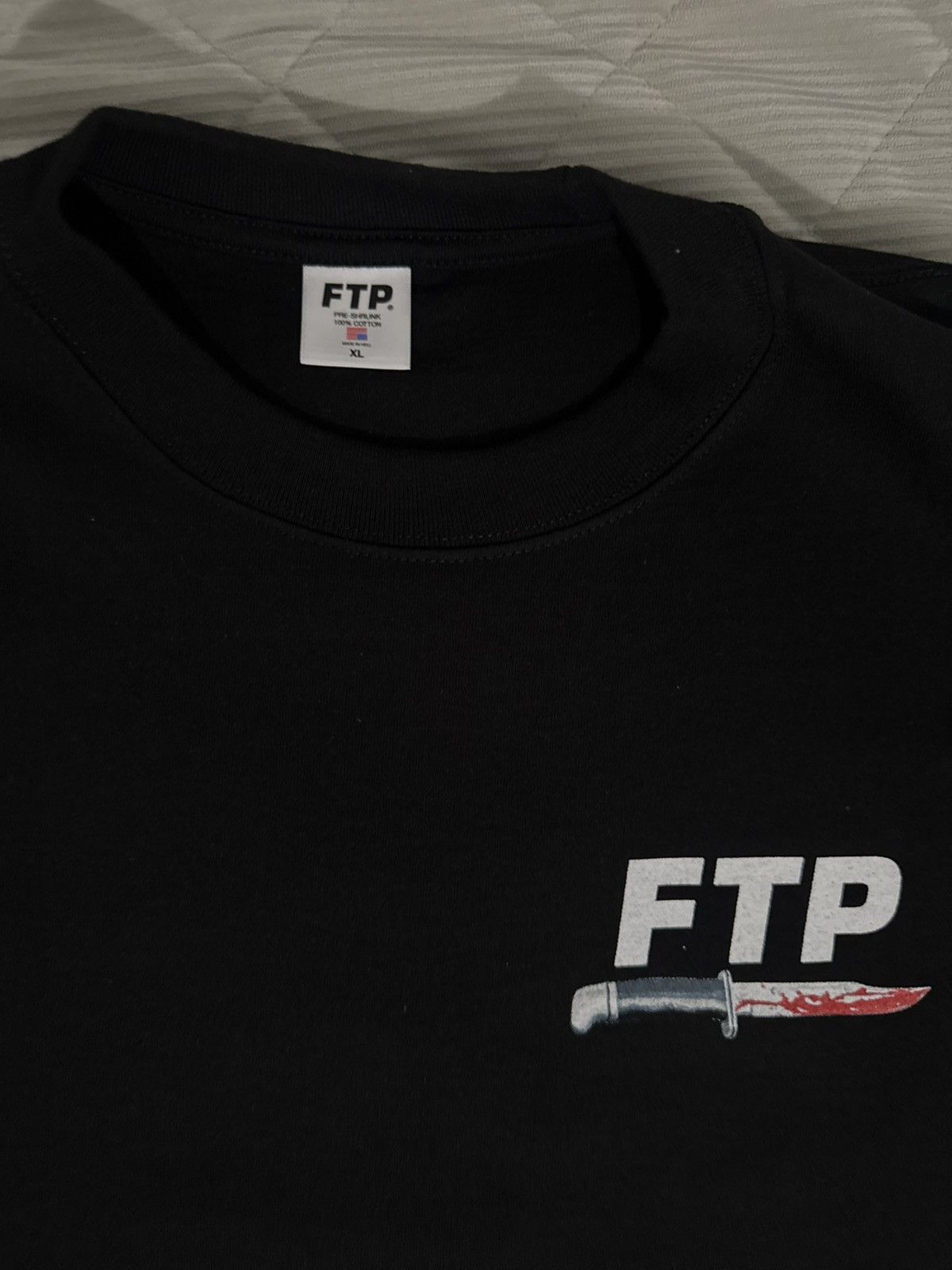 Fuck The Population × G59 Records (XL) GHOSTFACE LOGO TEE 2024 Version Size US XL / EU 56 / 4 - 5 Thumbnail