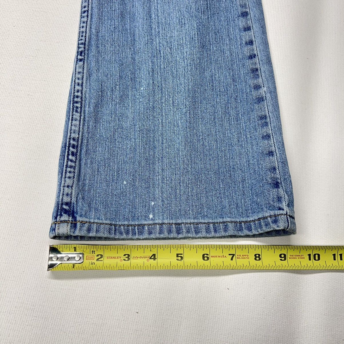 Carhartt Carhartt Jeans 14X32 Curvy Fit Blue Denim Washed Faded Worn Size 36" / US 14 / IT 50 - 15 Thumbnail