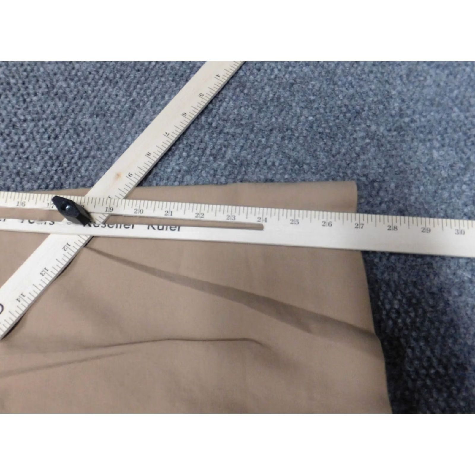 Charter Club Charter Club Pants Women 14 Beige Straight Slim It Up Chino 24in Inseam Navy? Size 36" / US 14 / IT 50 - 7 Thumbnail