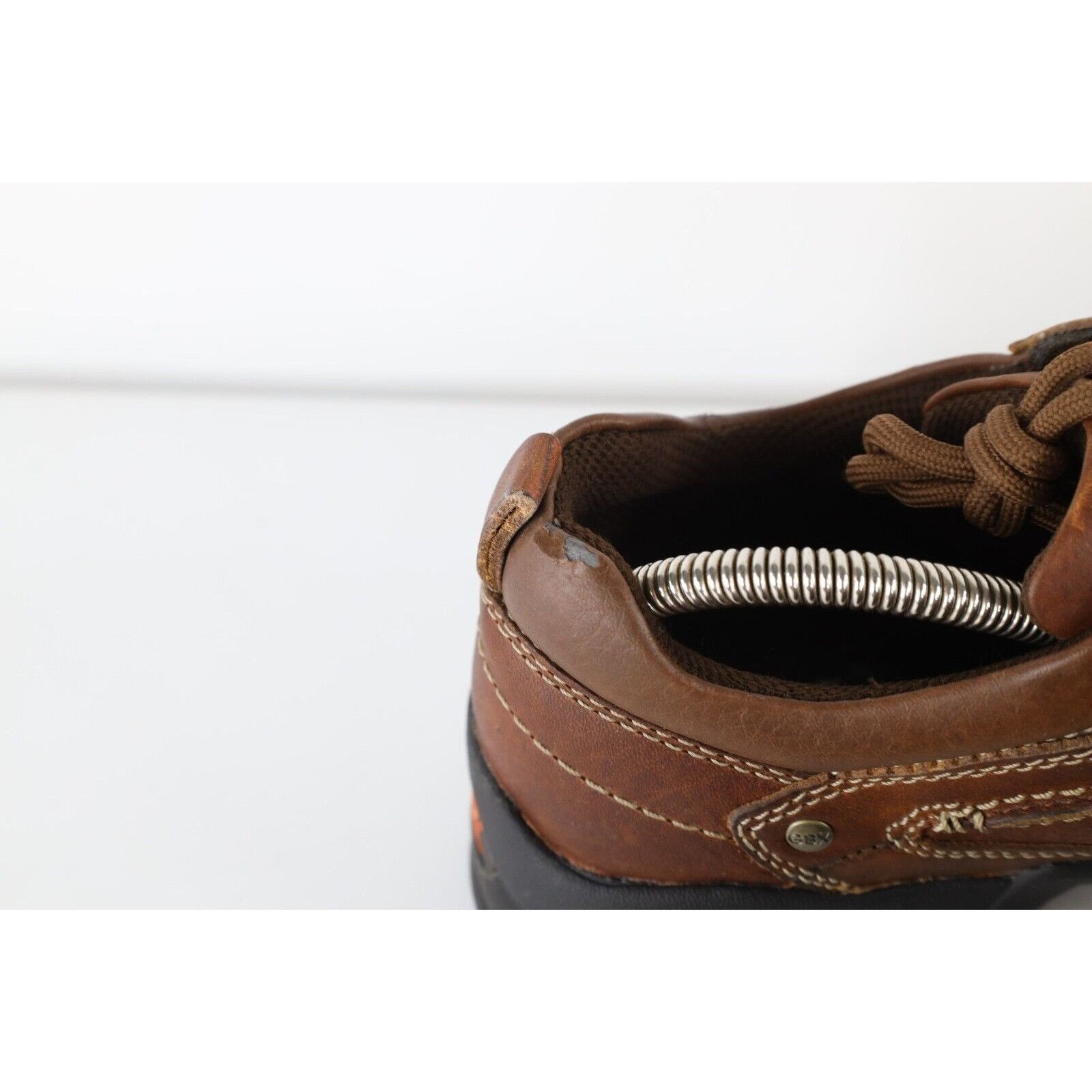 GBX × Vintage Vintage 90s Y2K Streetwear Chunky Leather Boots Shoes Size US 9.5 / EU 42-43 - 6 Thumbnail