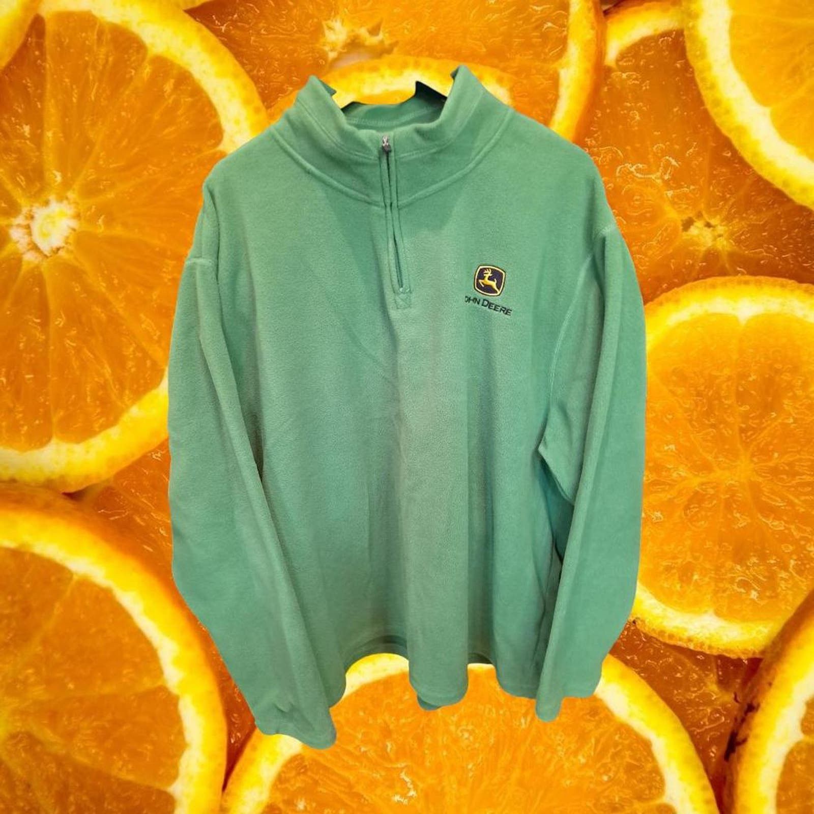 John Deere John Deere‎ 1/4 Zip Green Fleece Size XXL Size US XXL / EU 58 / 5 - 1 Thumbnail