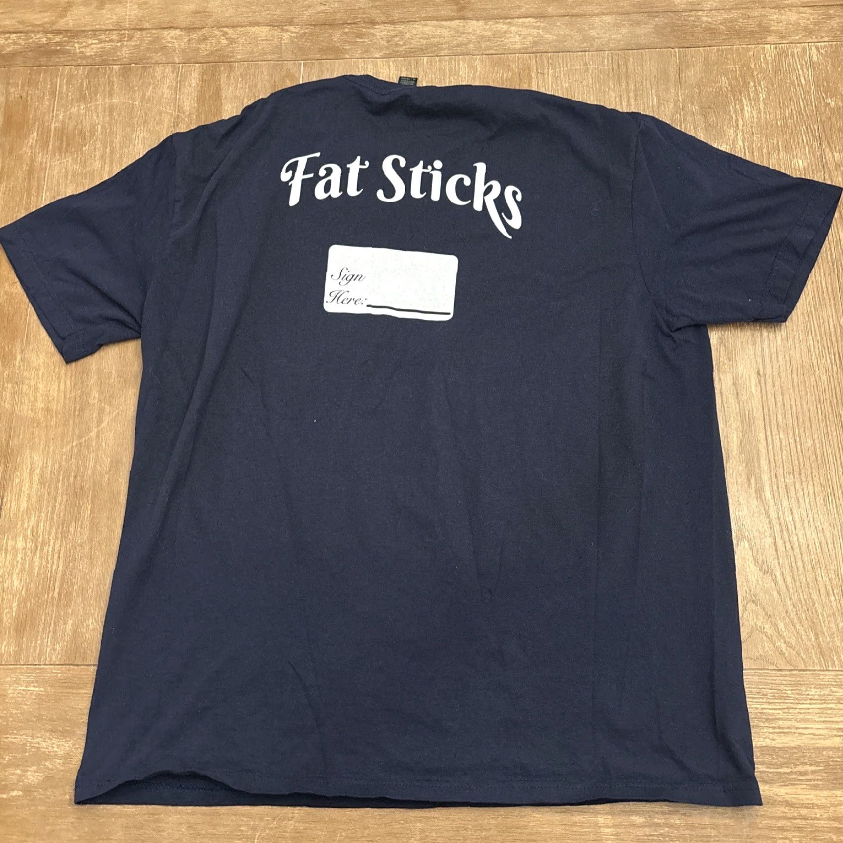 Vintage VINTAGE Bert Kreischer "The Machine" Blue T-Shirt XL Short Sleeve 100% Cotton 80s 90s Comedy Mens Size US XL / EU 56 / 4 - 4 Thumbnail