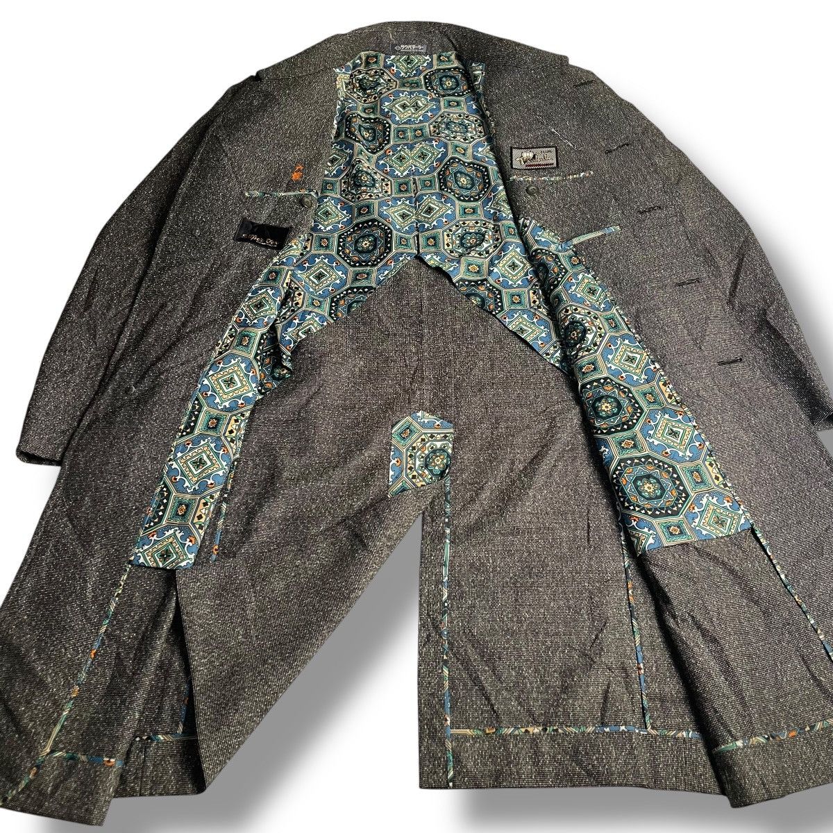 Kapital 🇯🇵 TSULEULA BUTTON UP HEAVY COAT JACKET Size US L / EU 52-54 / 3 - 7 Thumbnail