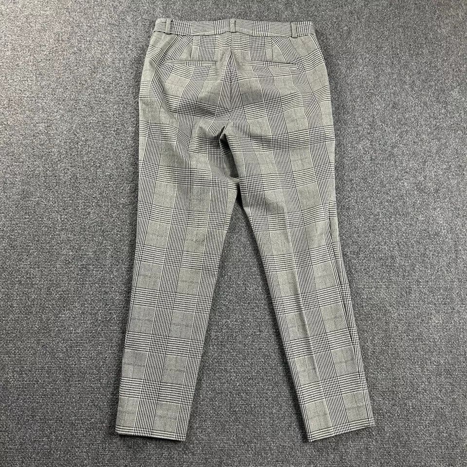 Banana Republic Banana Republic Pants Womens 4 Sloan Glen Check Trousers Size 30" / US 8 / IT 44 - 6 Thumbnail