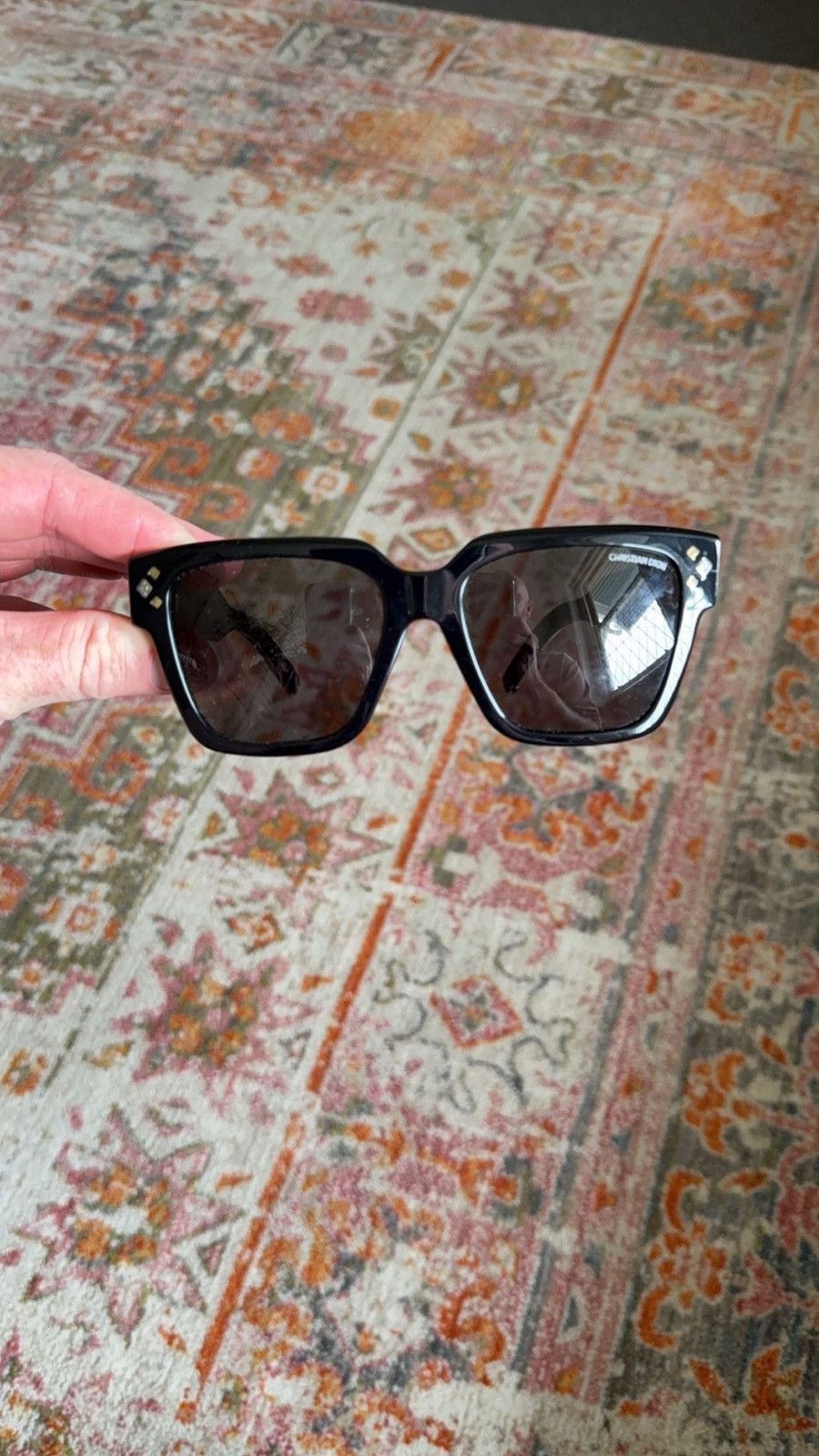 Christian Dior Monsieur CD Diamond S3F Dior Sunglasses. Size ONE SIZE - 5 Thumbnail