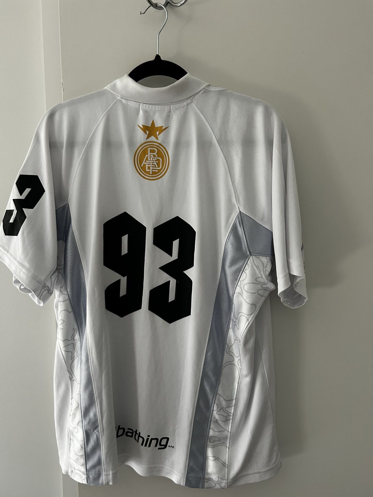 Bape BAPE Multi Logo Soccer Jersey Size US M / EU 48-50 / 2 - 4 Thumbnail