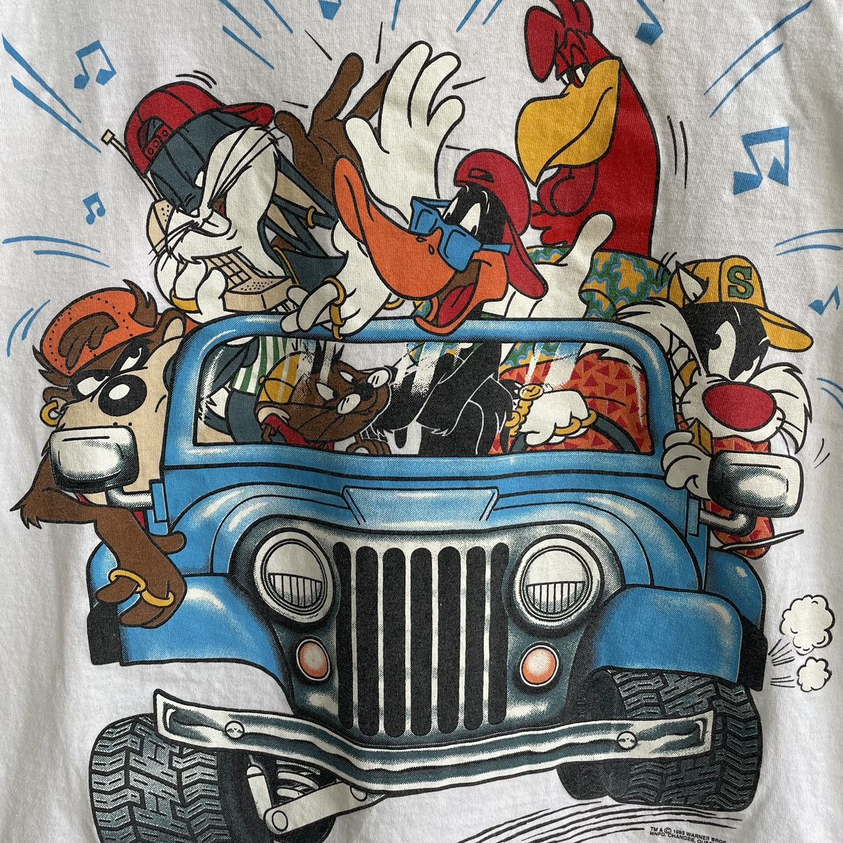 Cartoon Network × Changes × Vintage Vintage 1993 looney tune warner bros all character tshirt Size US L / EU 52-54 / 3 - 3 Thumbnail