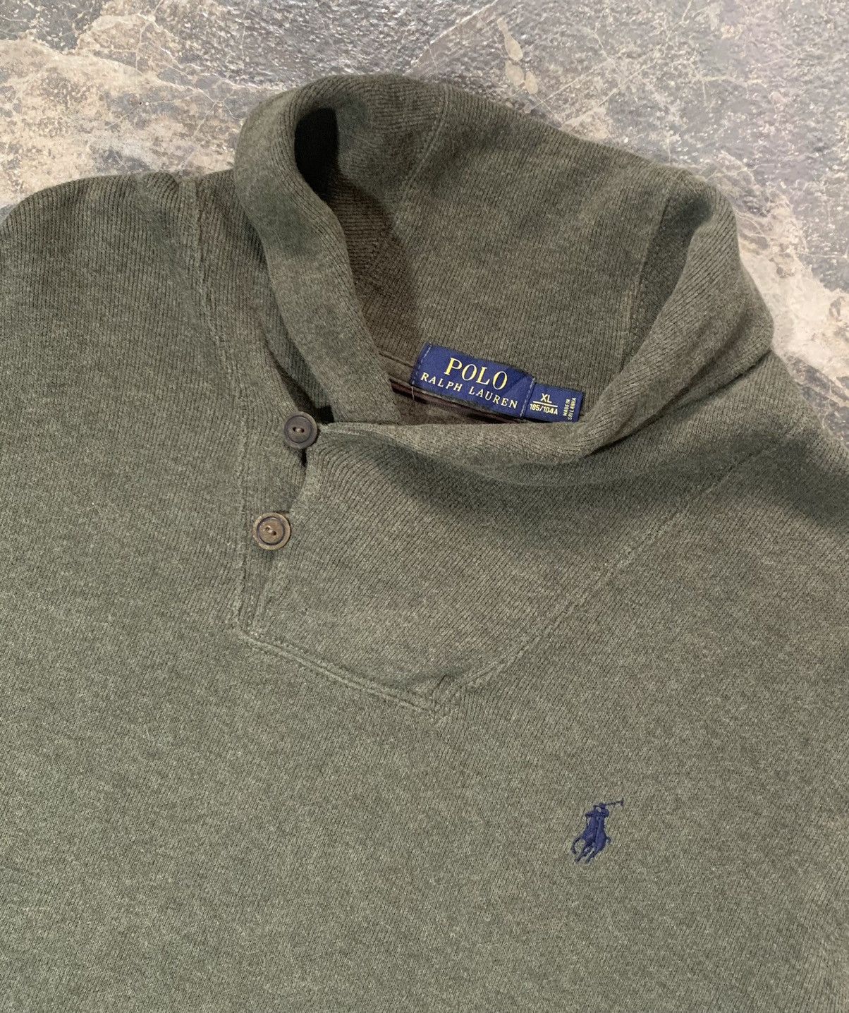 Polo Ralph Lauren Polo Ralph Lauren half button sweatshirt Size US XL / EU 56 / 4 - 2 Thumbnail