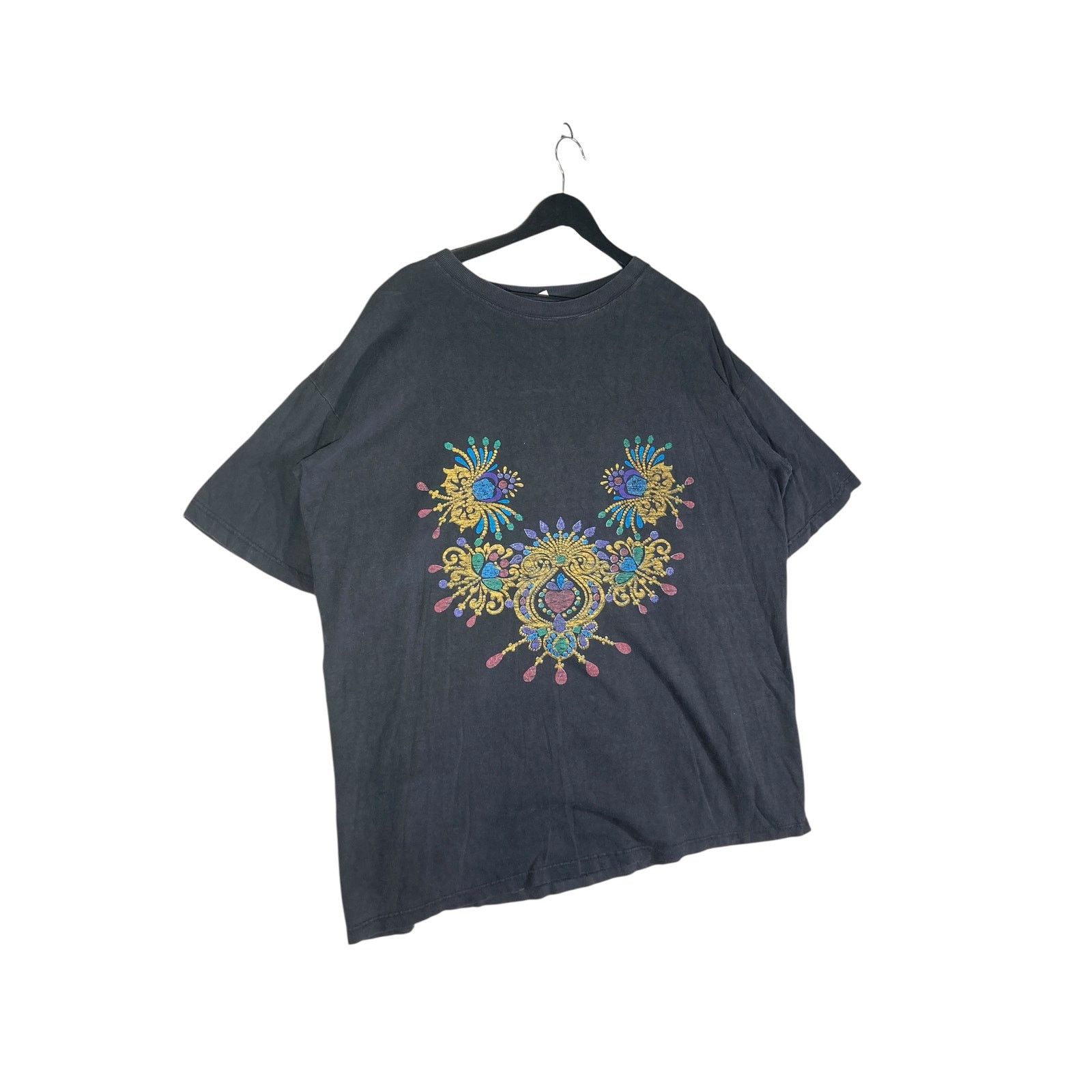 Vintage Vintage Mirrored Motifs Tee XXL Size US XXL / EU 58 / 5 - 4 Thumbnail