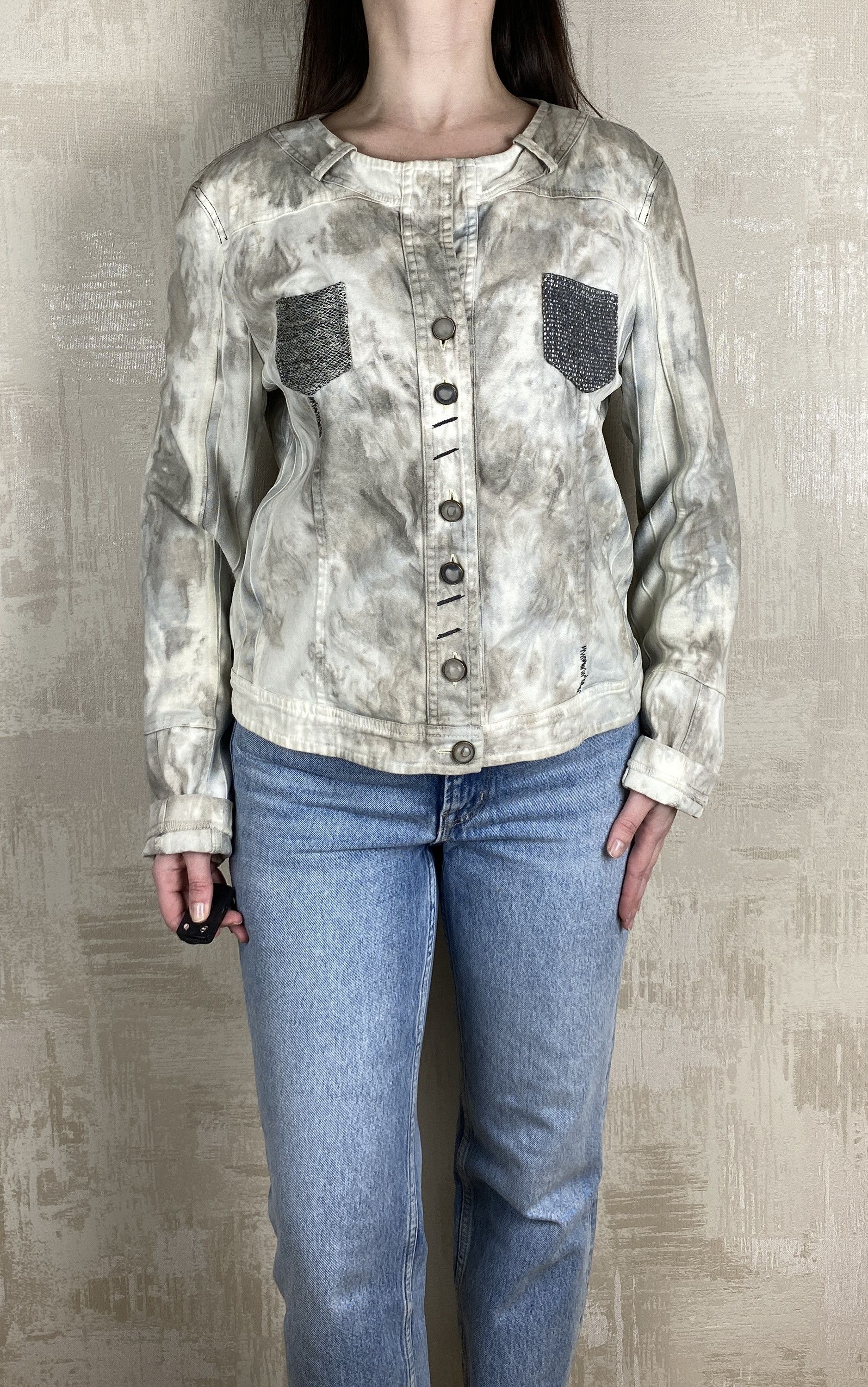 Rare Elisa Cavalleti Daniela Dallavalle Beige Blazer Jacket