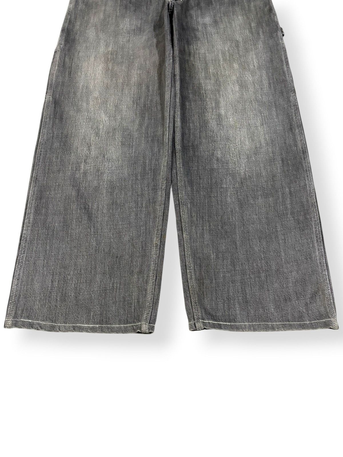Carhartt Vintage Y2K Carhartt Black Faded Baggy Carpenter Jeans Size US 36 / EU 52 - 5 Thumbnail