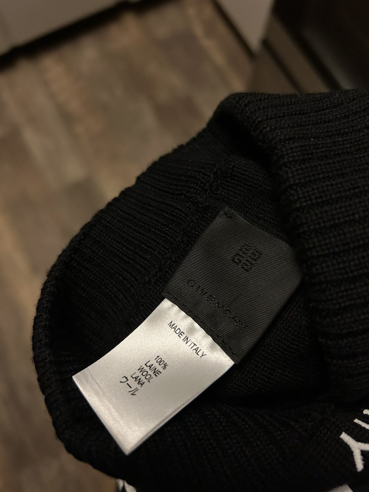 Givenchy Givenchy 4G Wool Beanie Size ONE SIZE - 3 Thumbnail