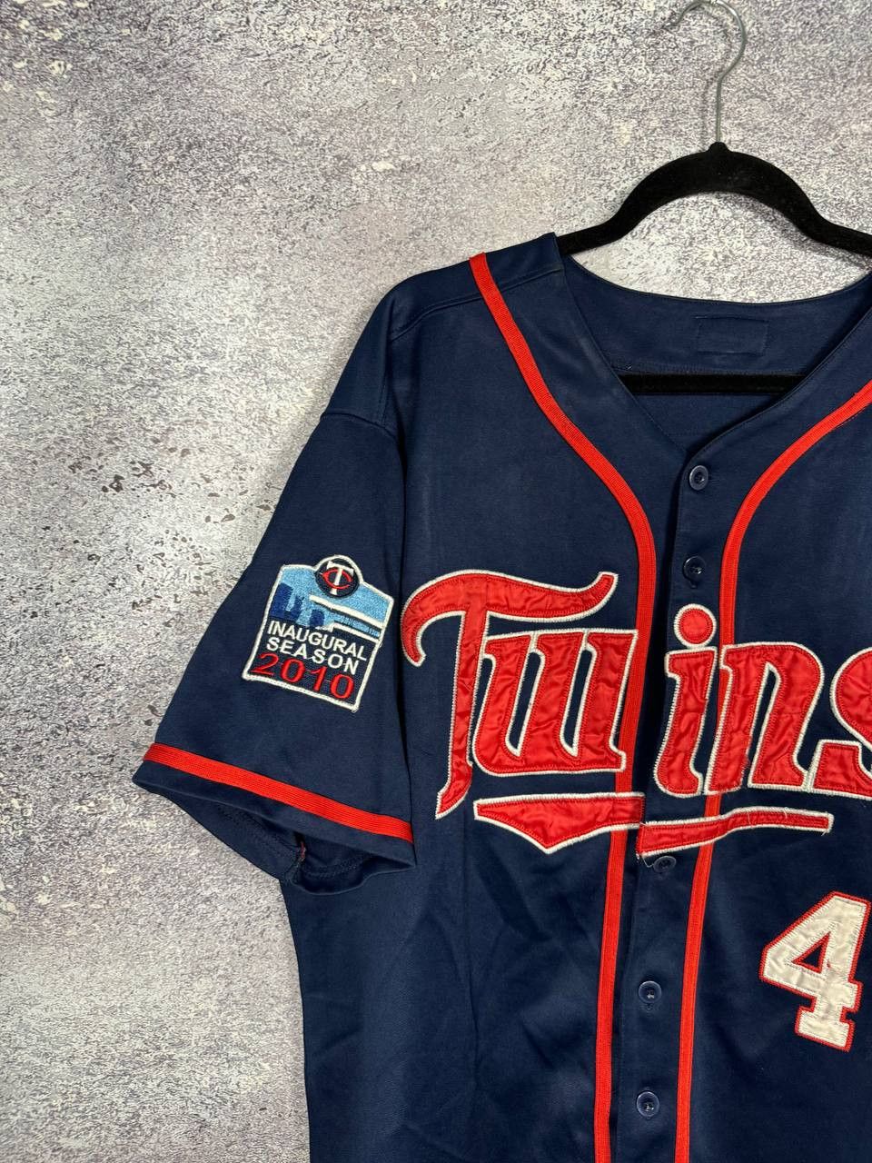 Majestic MLB Minnesota Twins 2010 LiRIANO #47 MAJESTIC Jersey Size US L / EU 52-54 / 3 - 3 Thumbnail