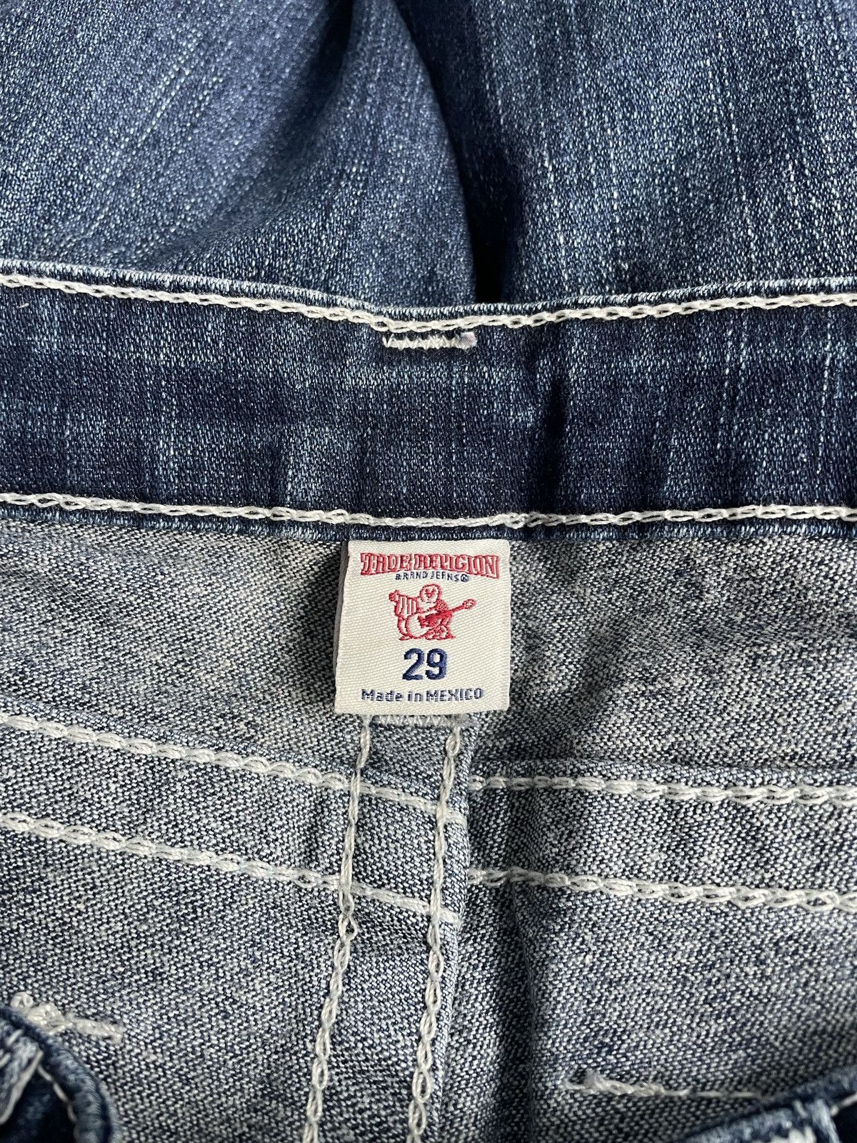True Religion × Vintage True Religion Vintage Y2k Denim Jeans Trousers Pants Swag Size 29" - 10 Thumbnail