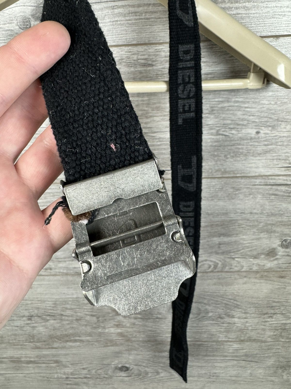 Vintage Diesel Monogram Y2K style Avangarde belt Size ONE SIZE - 6 Thumbnail