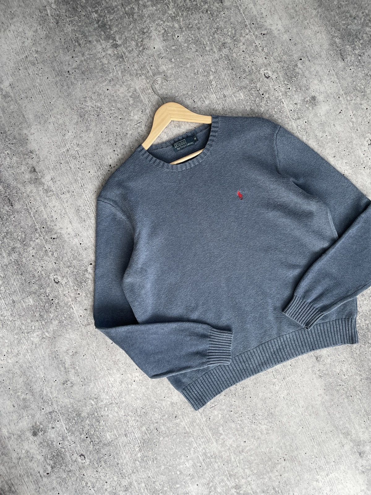 Polo Ralph Lauren × Vintage Polo Ralph Lauren 90S Knited Streetsear Sweater Pullover Size US M / EU 48-50 / 2 - 4 Thumbnail