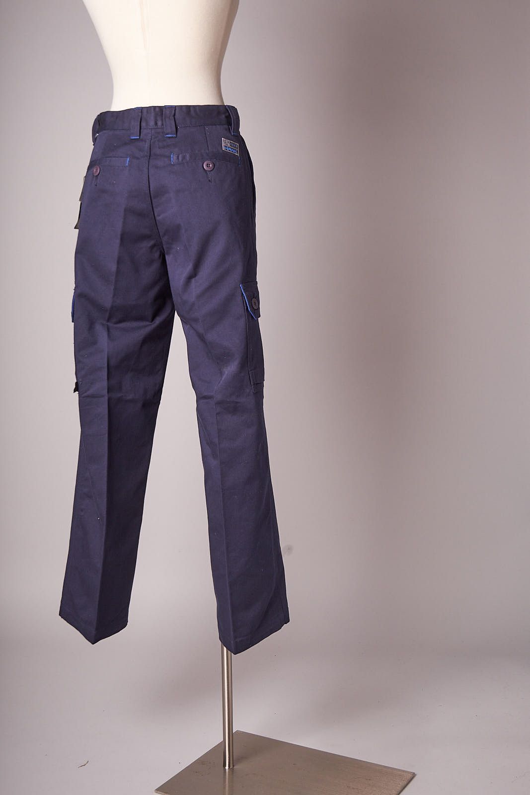 Tony Hawk Y2K Hawk Skateboarding Apparel Deadstock Blue Cargo Pants Size US 26 / EU 42 - 3 Thumbnail