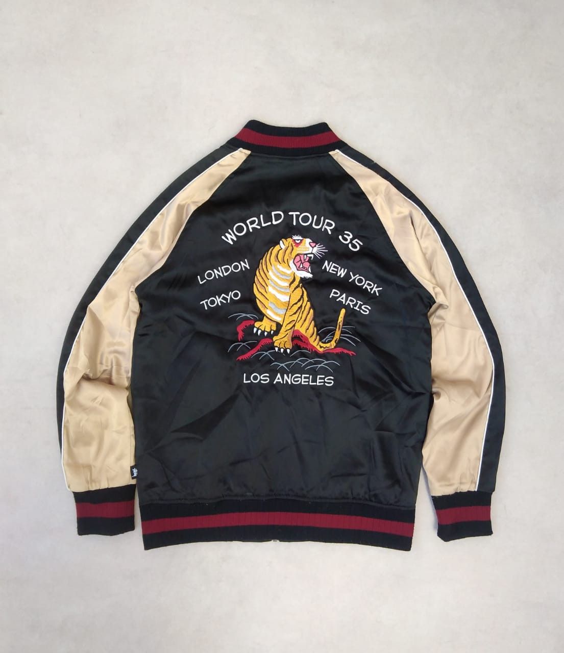 Stussy Souvenir Tour JKT スカジャン 美品 stussy Souvenir Tour Jacket ステューシー スカジャン