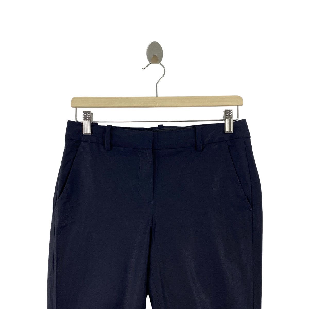 Japanese Brand THEORY Japanese Brand Slim Fit Black Casual Trousers Pant Size US 29 - 2 Thumbnail