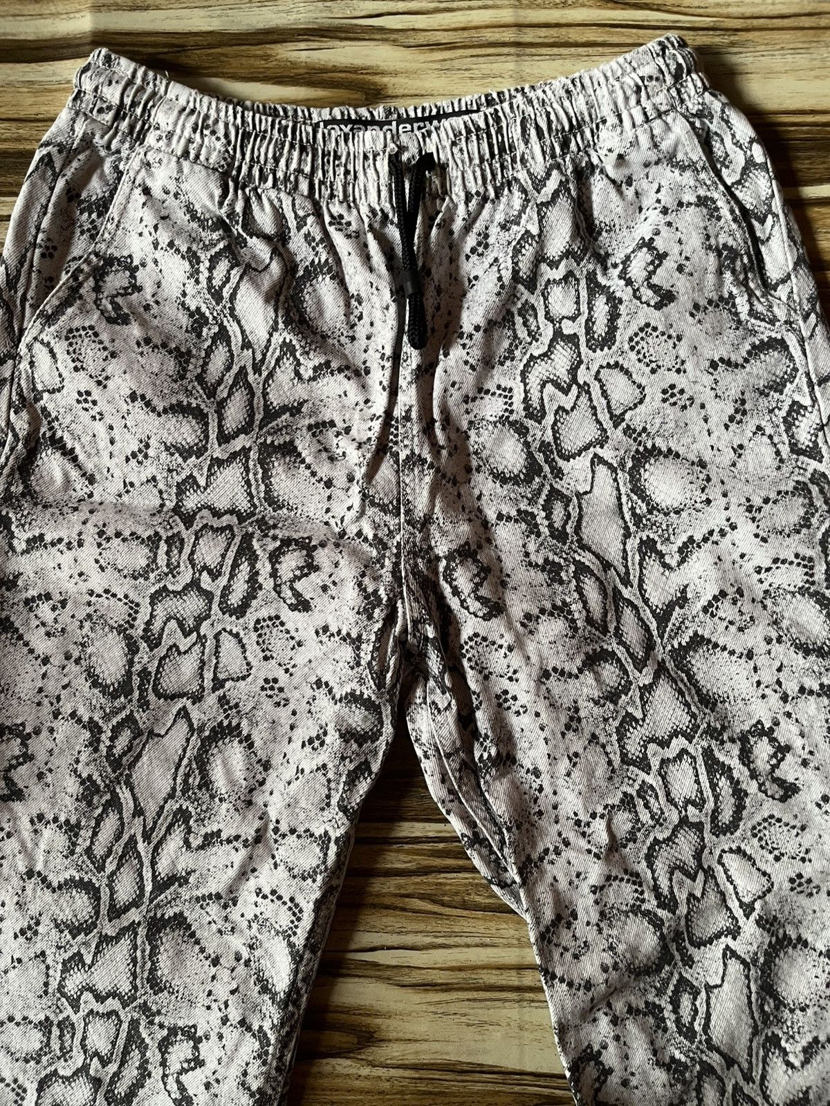 Alexander Wang Alexander Wang Snake Print Python Jogger Pant Size US 32 / EU 48 - 3 Thumbnail