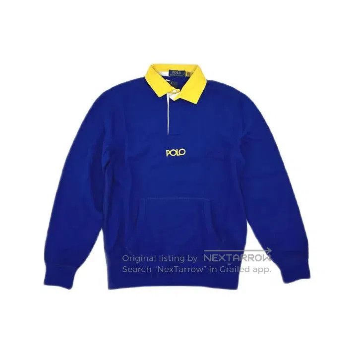 Polo Ralph Lauren Polo Ralph Lauren Blue Letter Print Long Sleeve Sweatshirt. Size US S / EU 44-46 / 1 - 2 Thumbnail