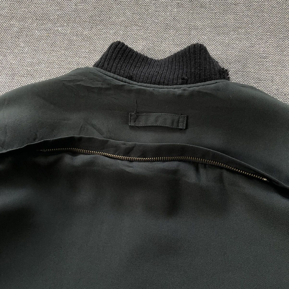 JPG Jean Paul Gaultier Homme MA-1 style Bomber Button Jacket