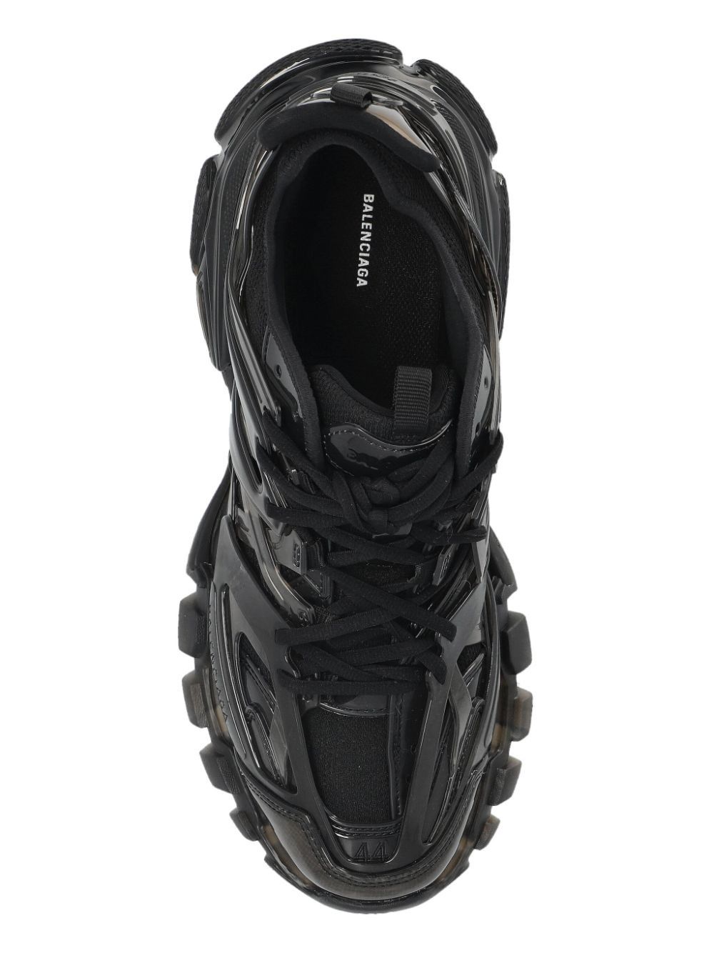 Balenciaga o1mt1gz0425 Track Jelly Sneakers in Black Size US 10 / EU 43 - 6 Thumbnail