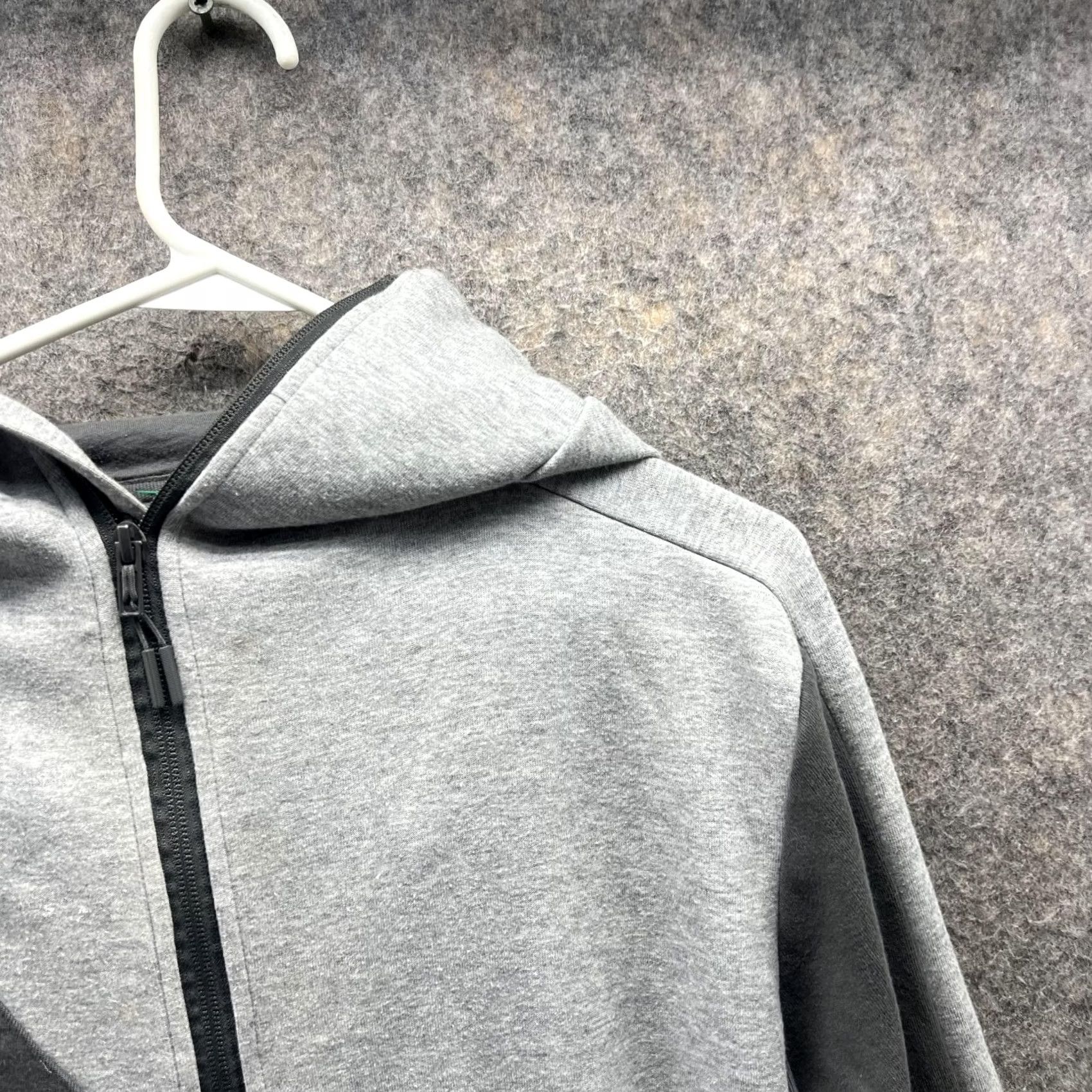 Vintage VINTAGE Levelwear Sweater Medium Adult Heather Gray Full Zip Hoodie Cotton Sweatshirt Size US M / EU 48-50 / 2 - 4 Thumbnail