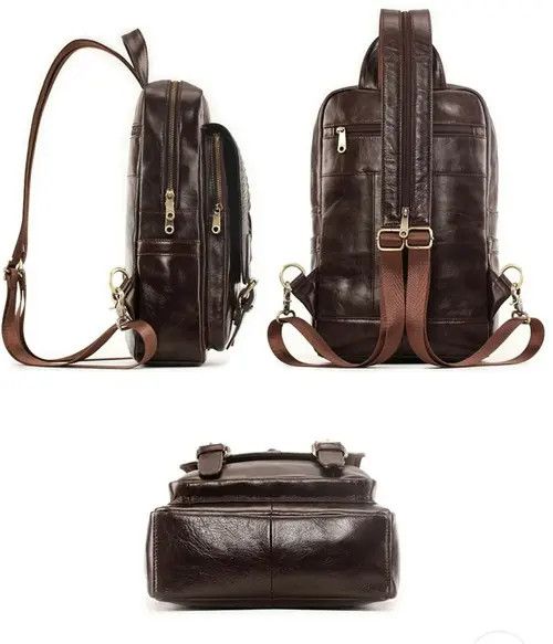 Genuine Leather × Japanese Brand Crocodile Emboss Leather Backpack Size ONE SIZE - 4 Thumbnail